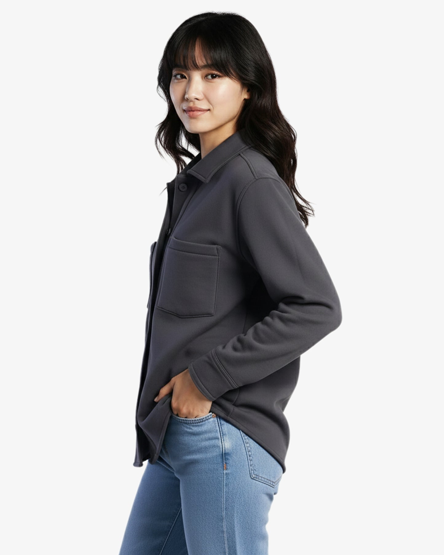 Organic Fleece Overshirt