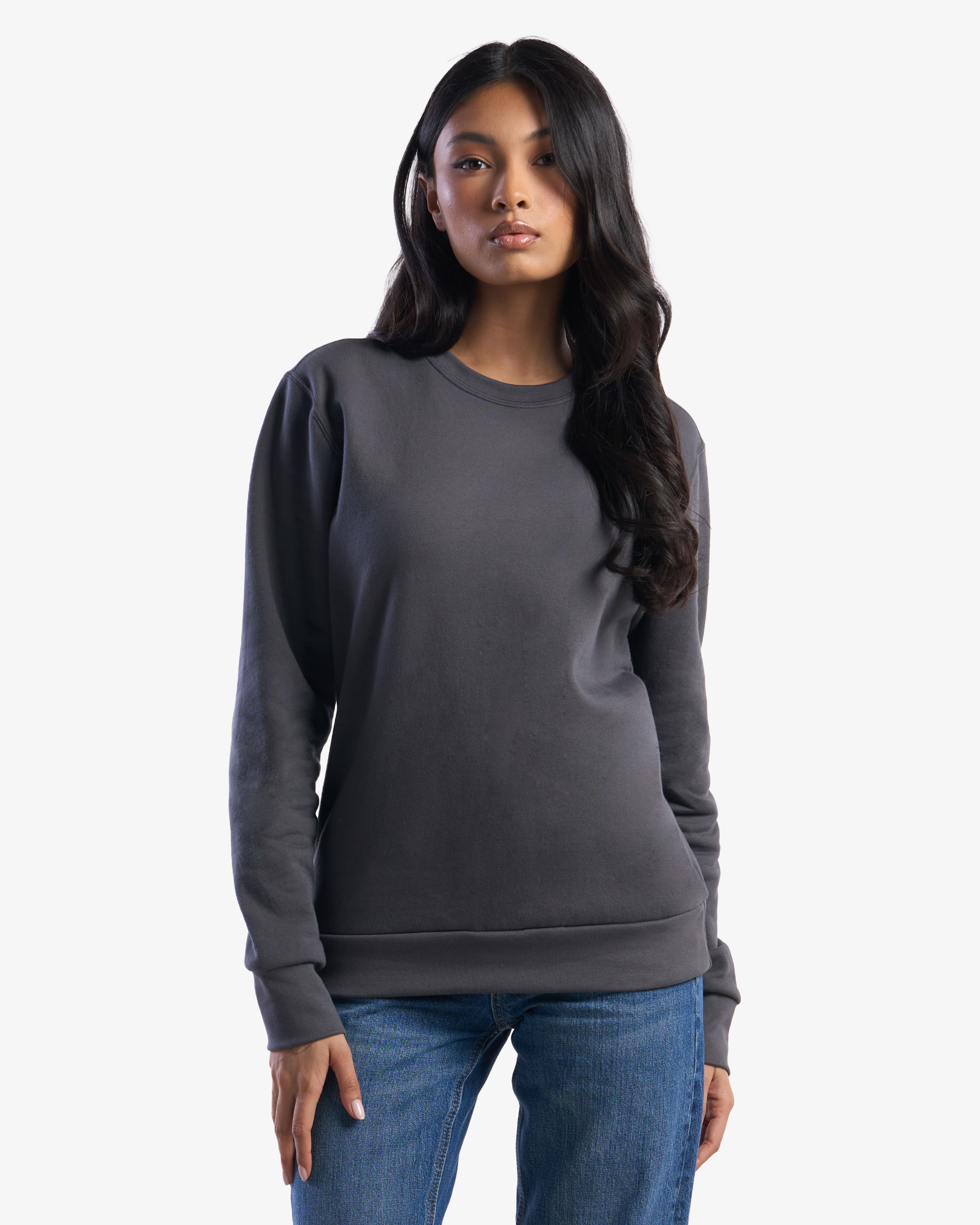 Organic Cotton Crewneck Sweatshirt