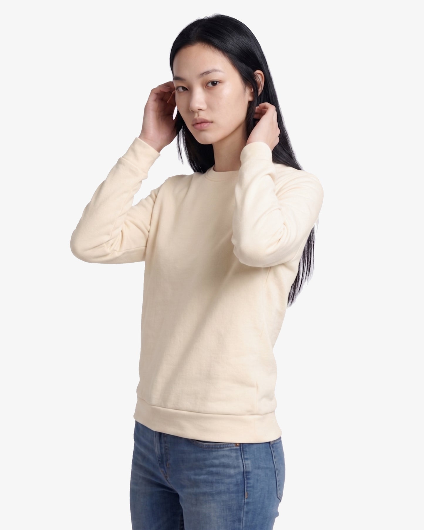 Organic Cotton Crewneck Sweatshirt