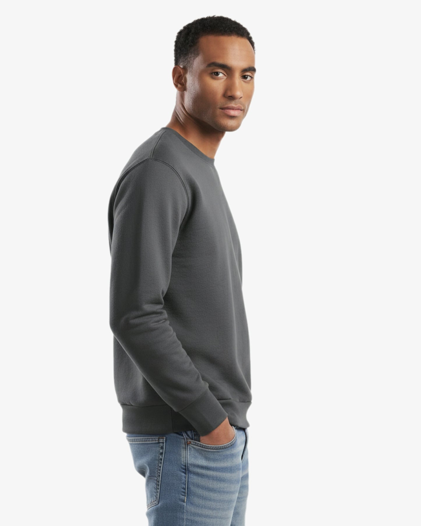 Organic Cotton Crewneck Sweatshirt