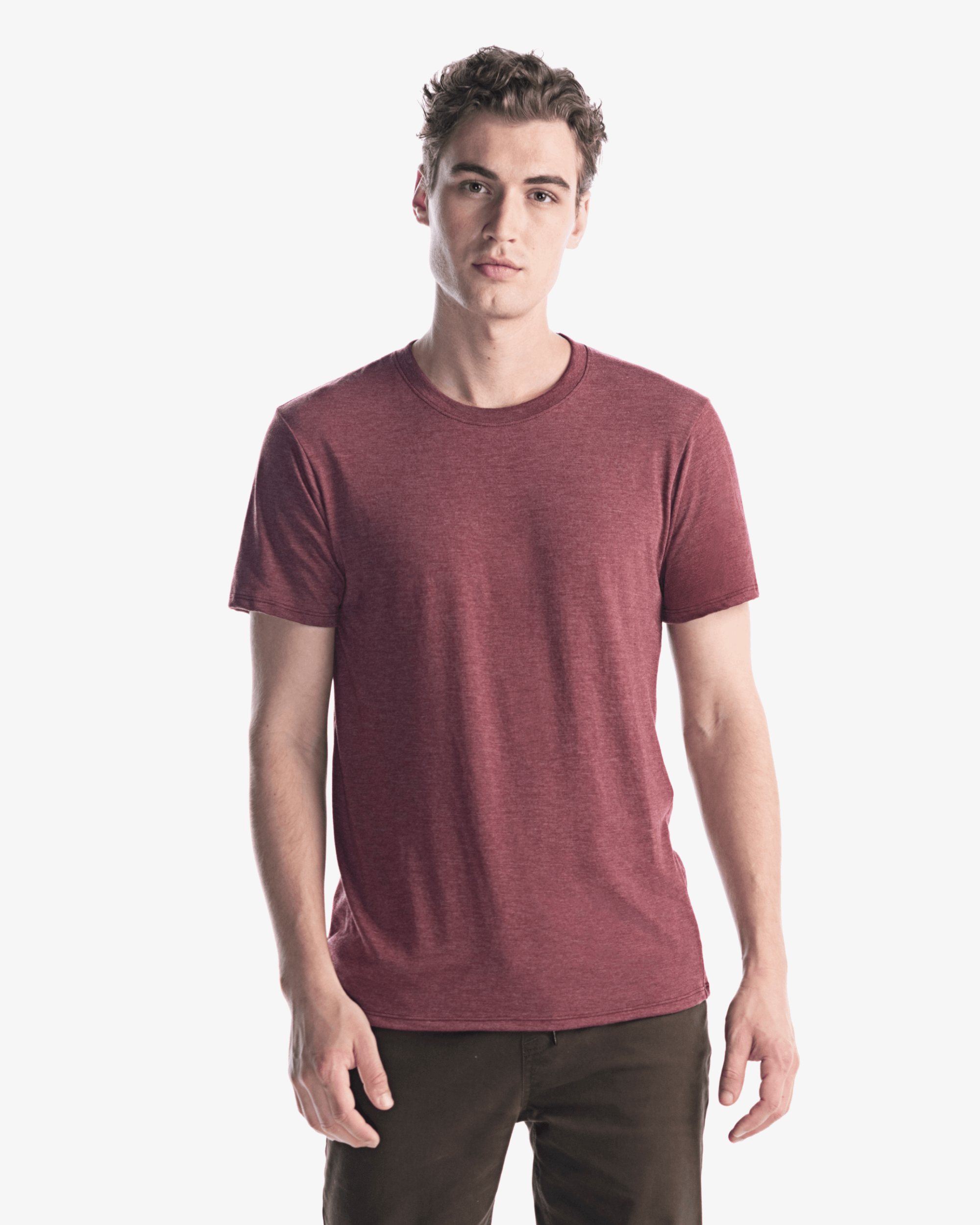 Unisex Bamboo Tri-Blend Crewneck T