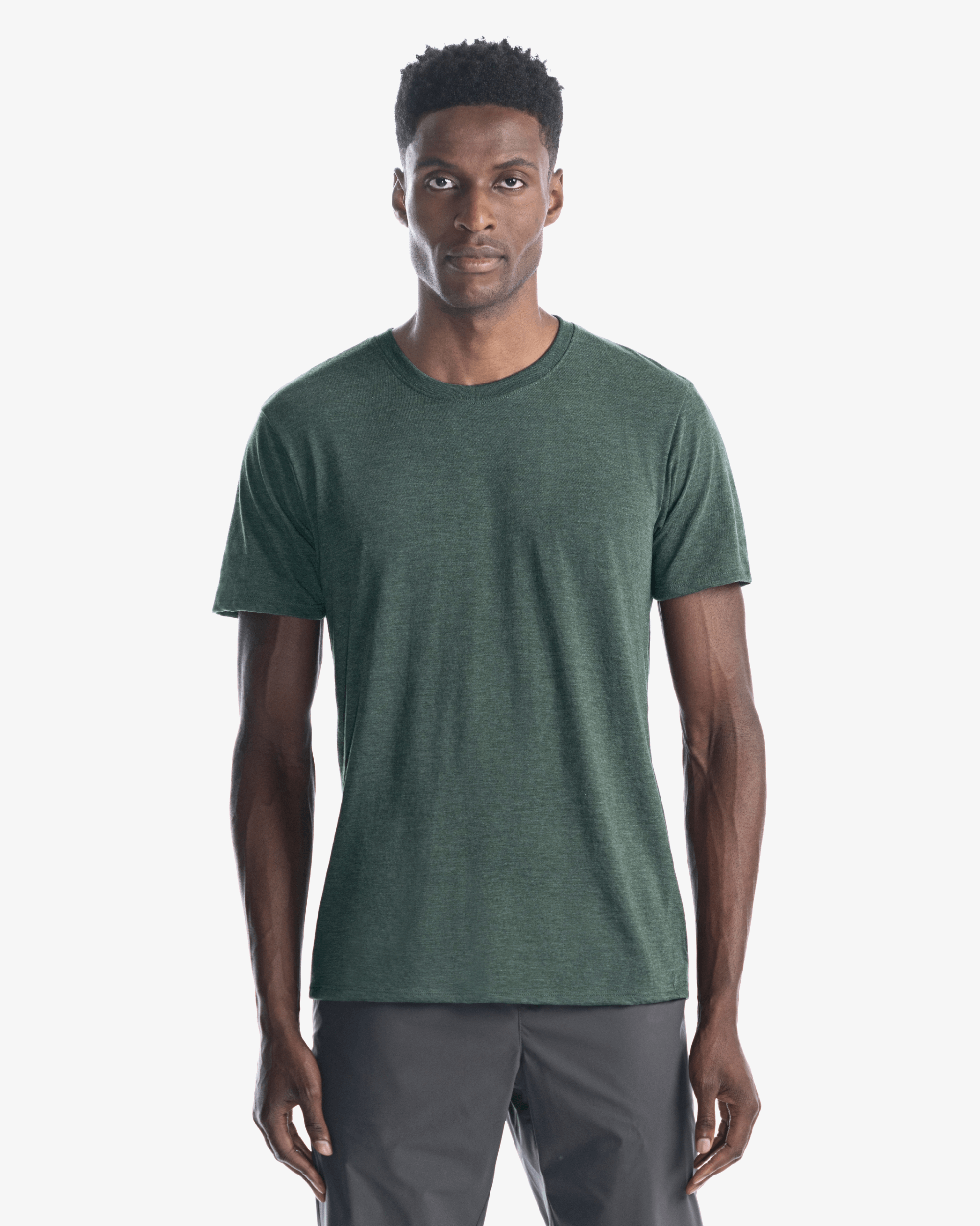 Unisex Bamboo Tri-Blend Crewneck T