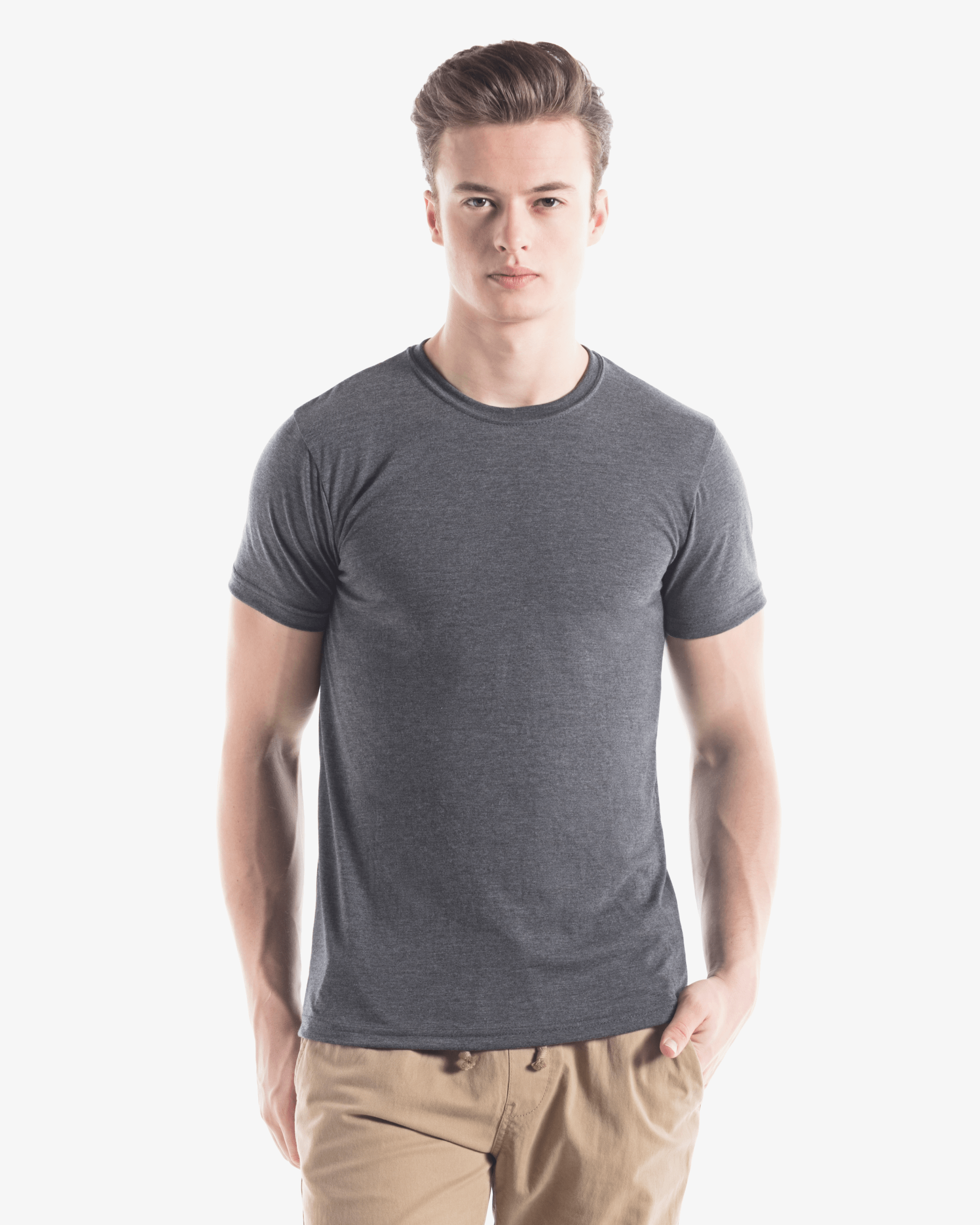 Unisex Bamboo Tri-Blend Crewneck T