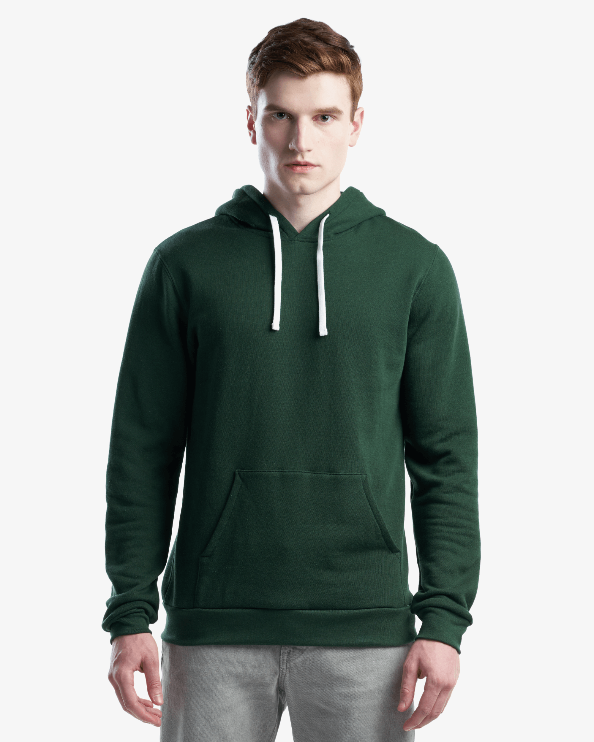 Three End Bamboo Fleece Hooded Sweatshirt