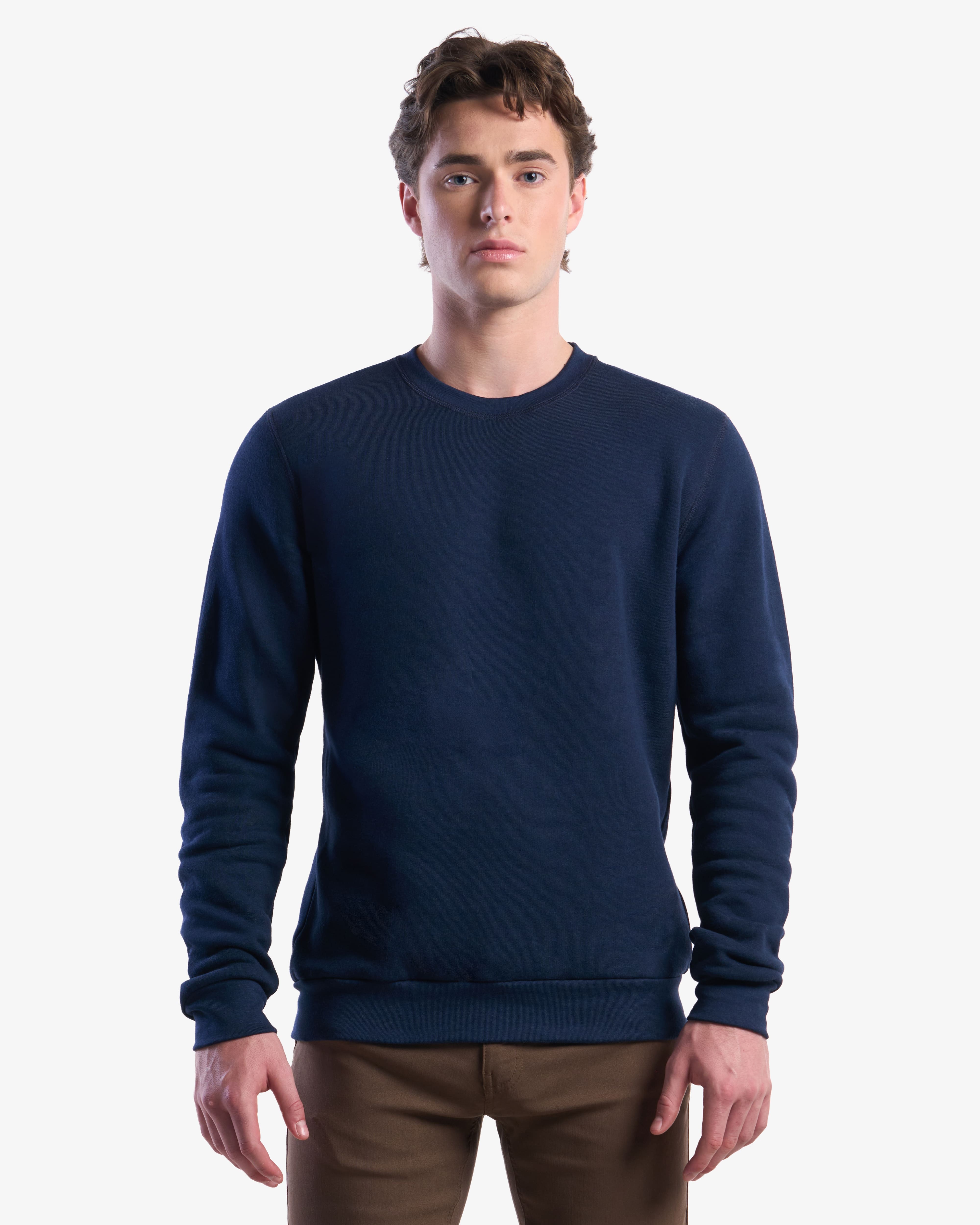 Three End Bamboo Fleece Crewneck Sweatshirt