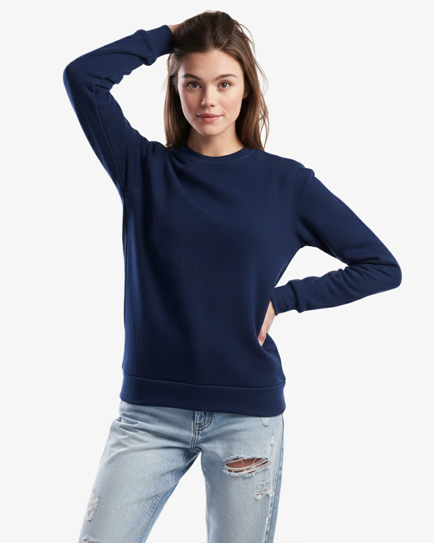 Three End Bamboo Fleece Crewneck Sweatshirt