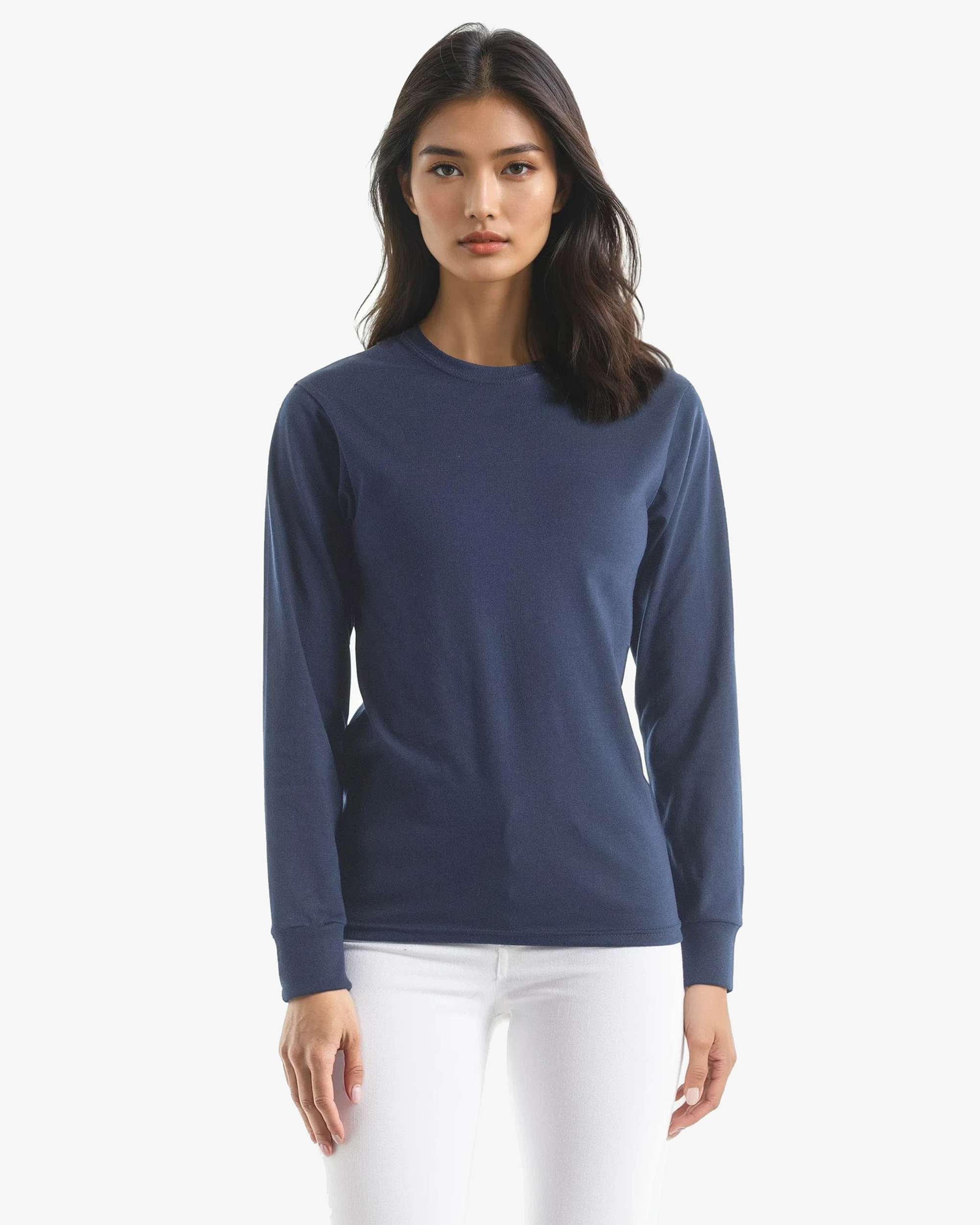 Fine Jersey Long Sleeve T-Shirt