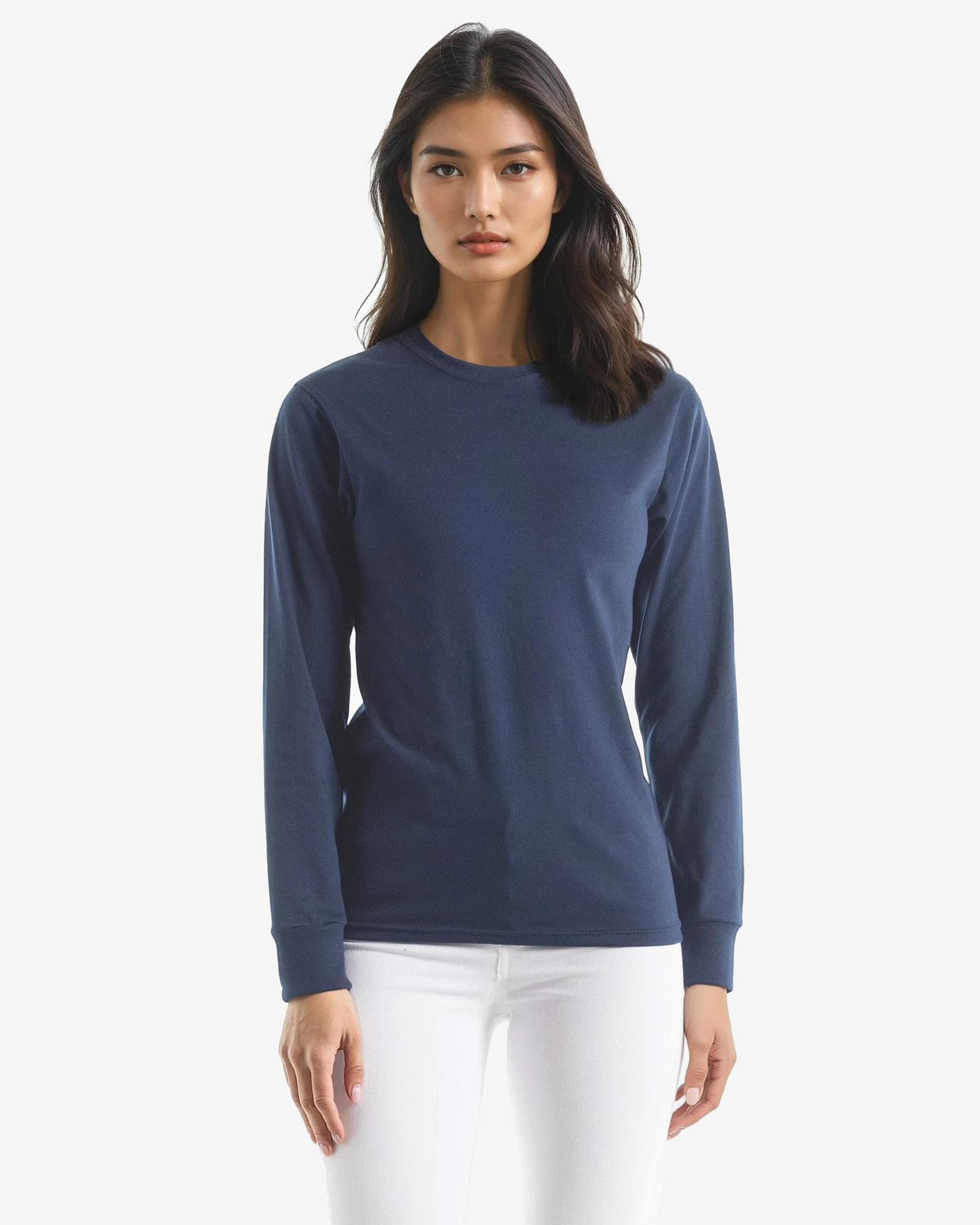 Fine Jersey Long Sleeve T-Shirt