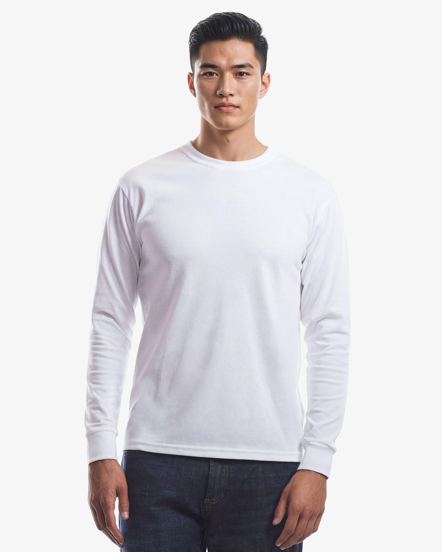 Fine Jersey Long Sleeve T-Shirt