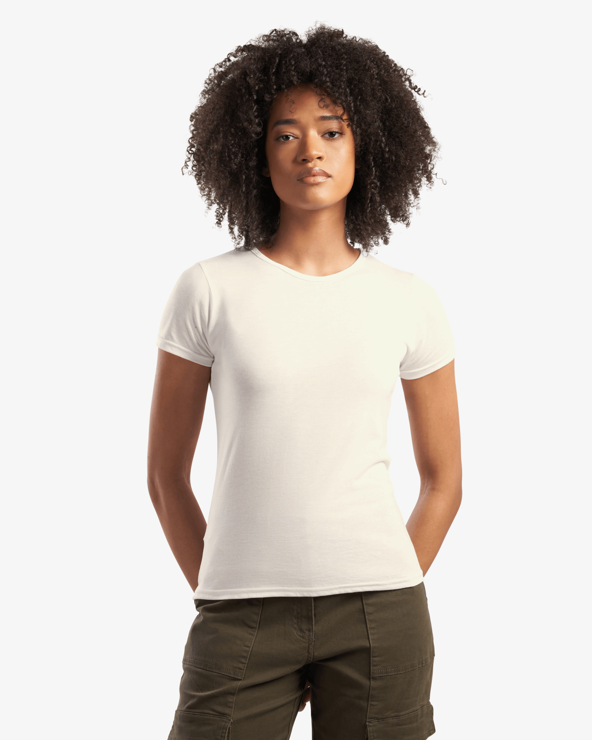 Bamboo Ladies Crewneck T