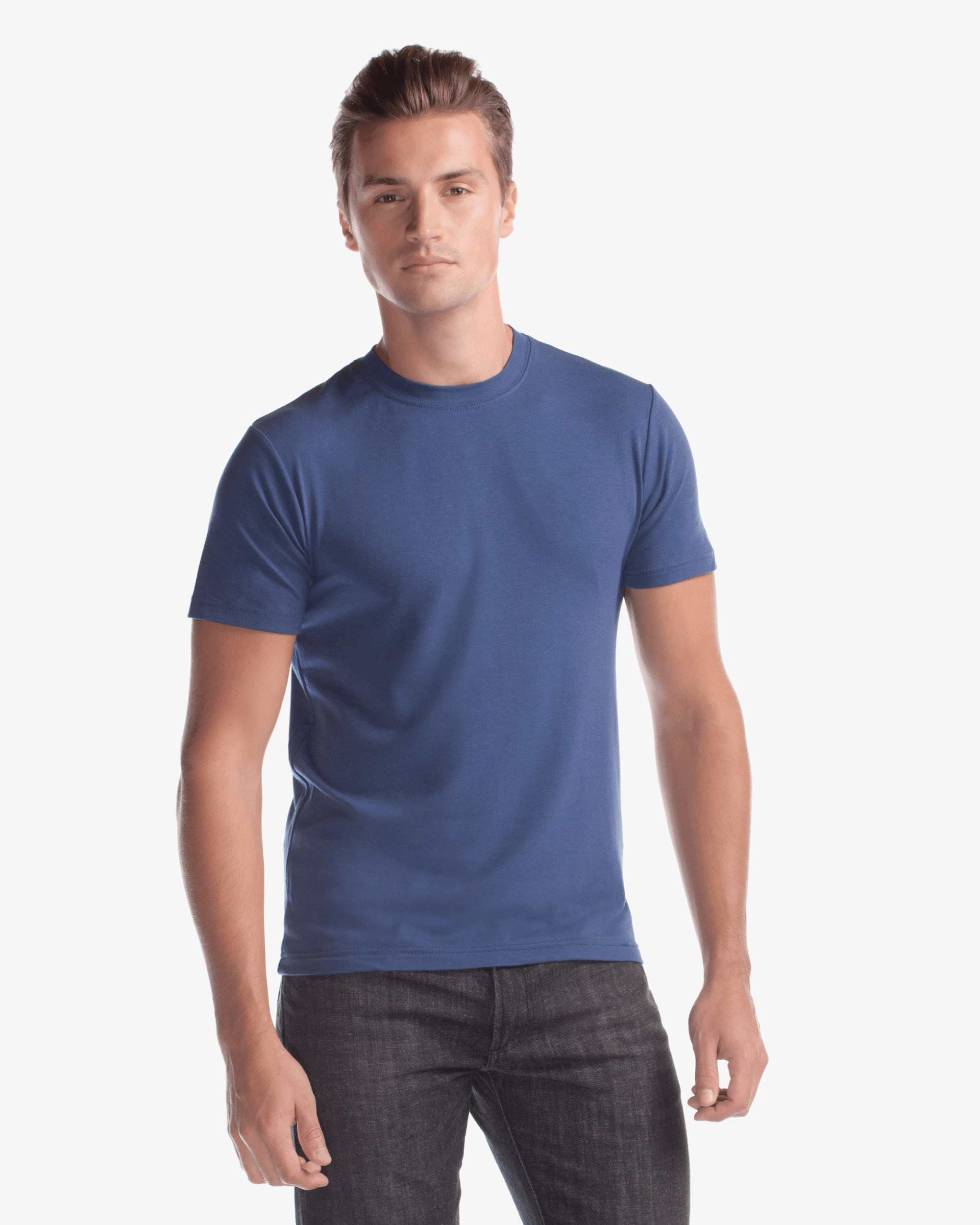 Bamboo Stretch Slim Fit Crew