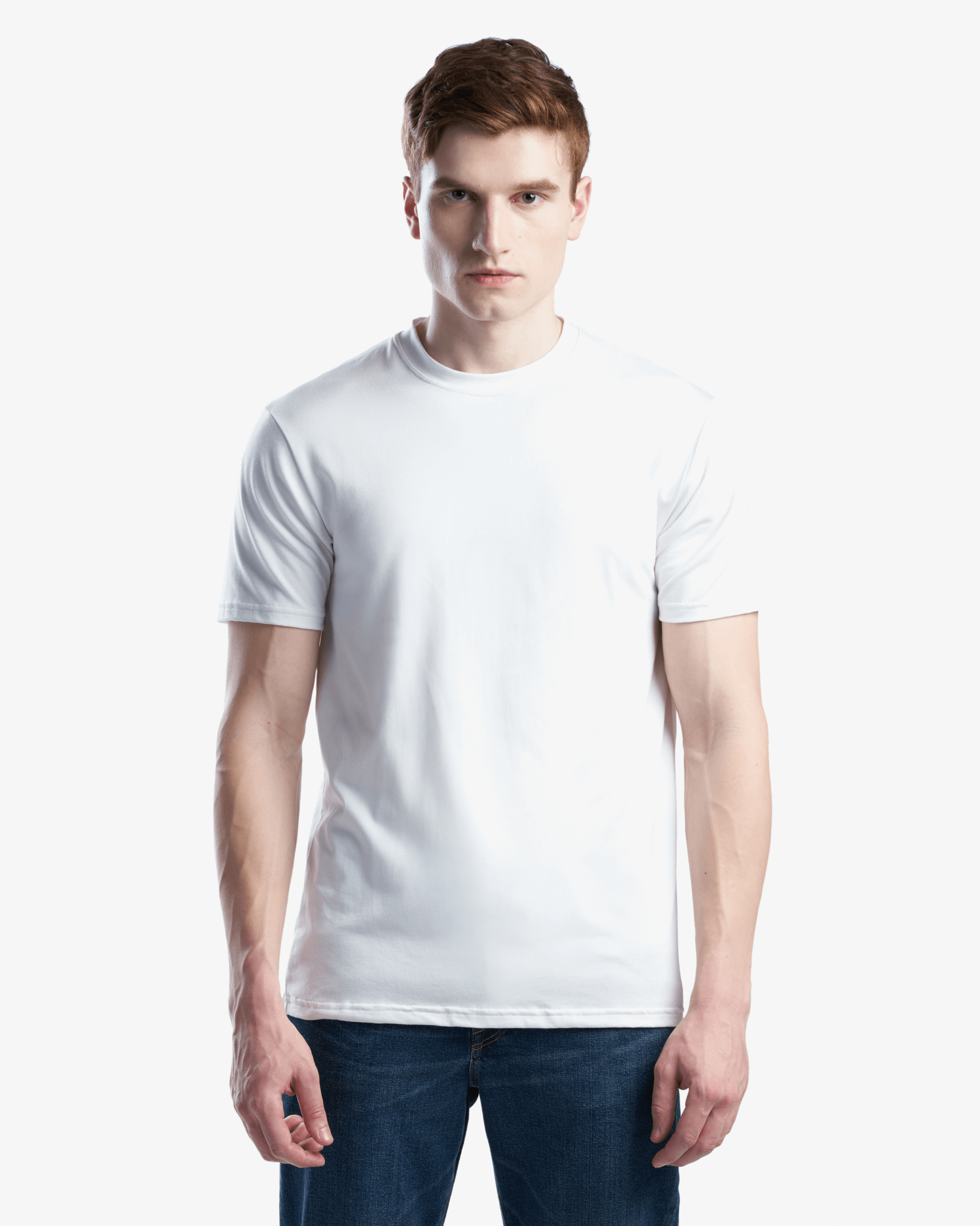Bamboo Stretch Slim Fit Crew