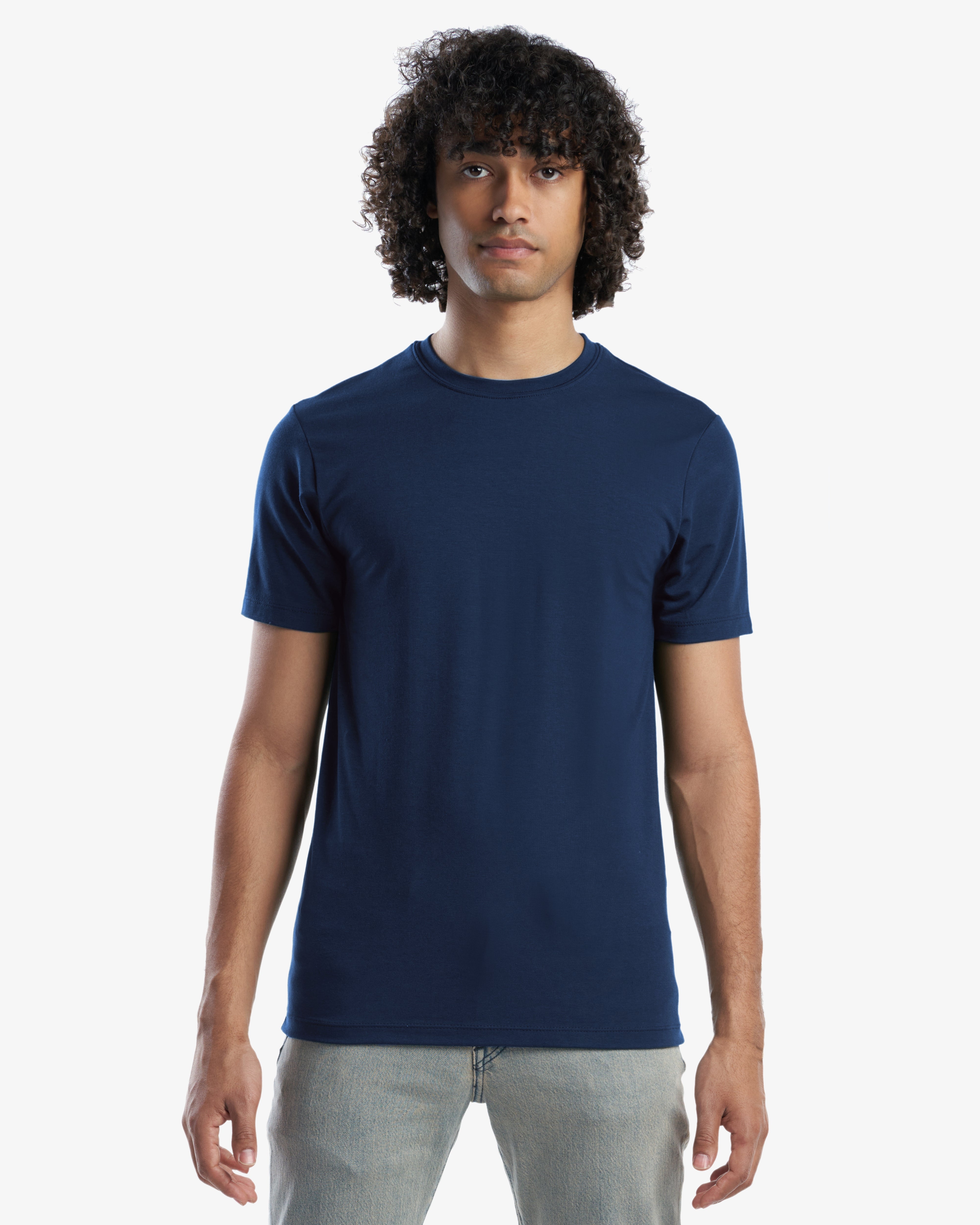Bamboo Stretch Slim Fit Crew