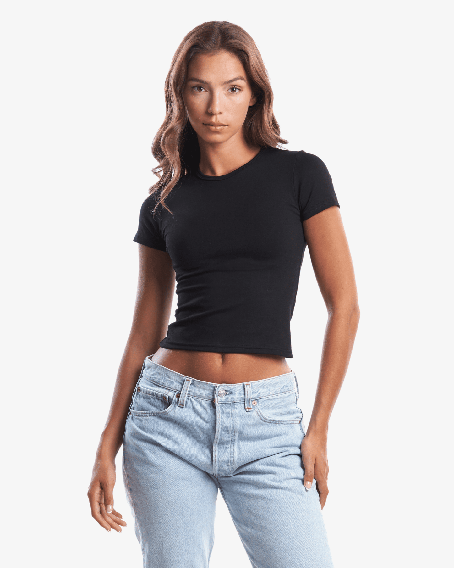 Ladies Bamboo Stretch Contour T-Shirt