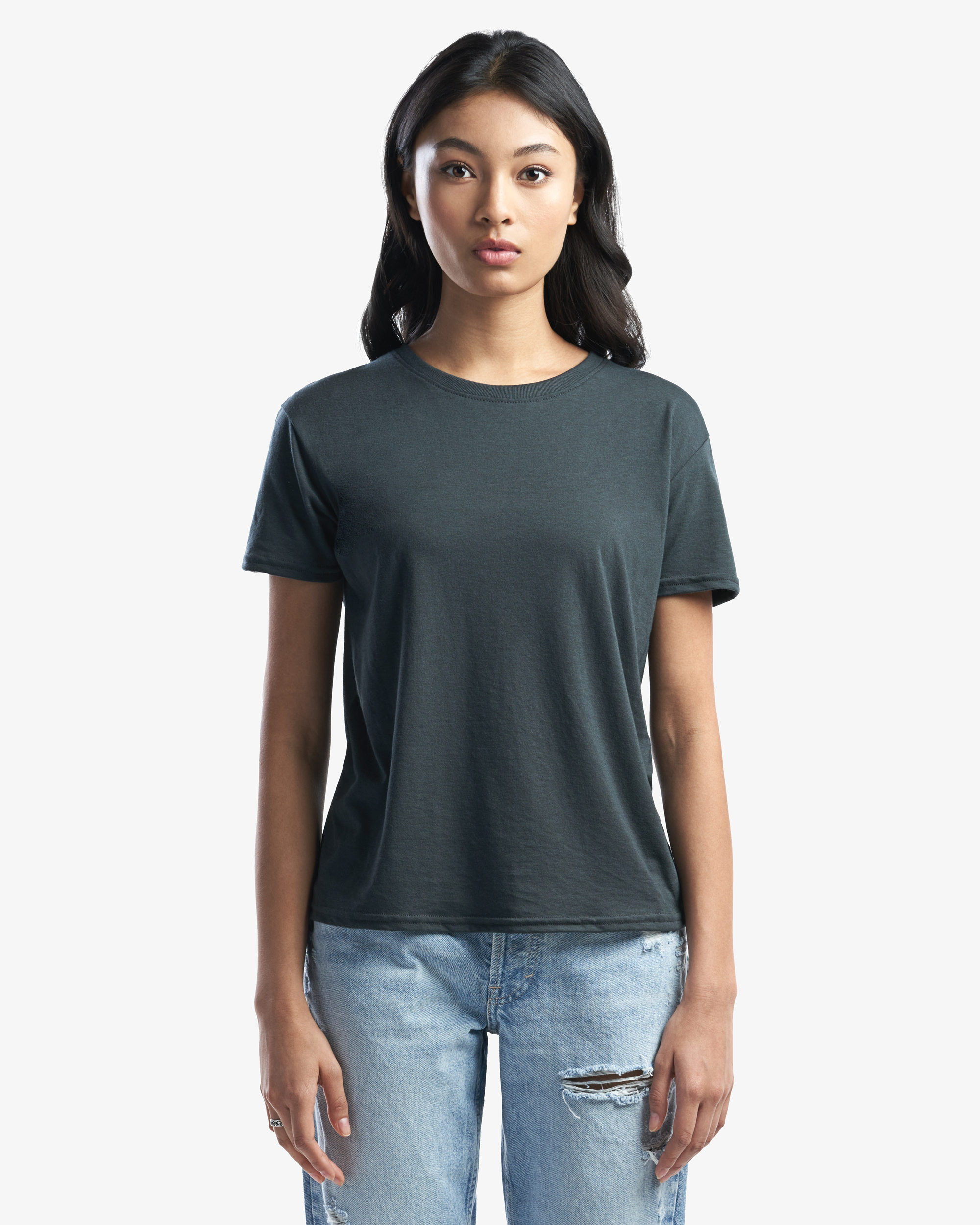 Ladies Bamboo Box Cut T-Shirt
