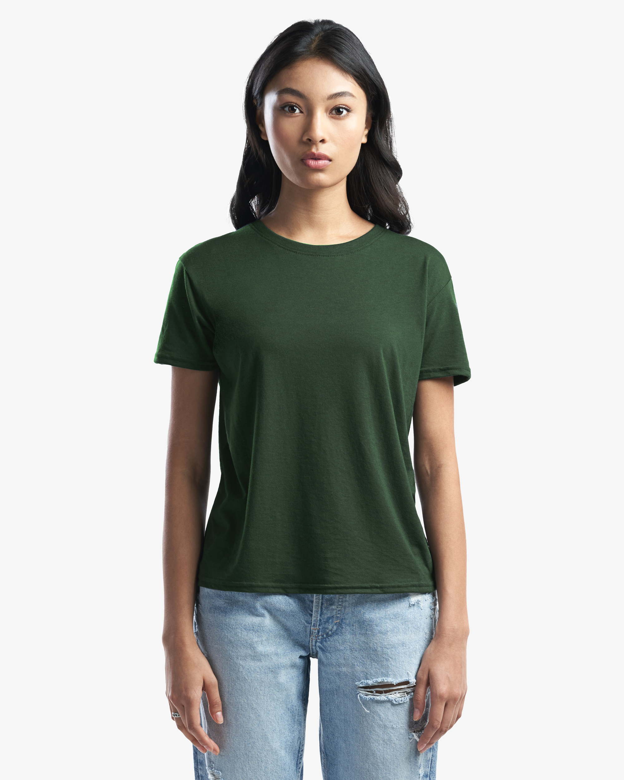 Ladies Bamboo Box Cut T-Shirt