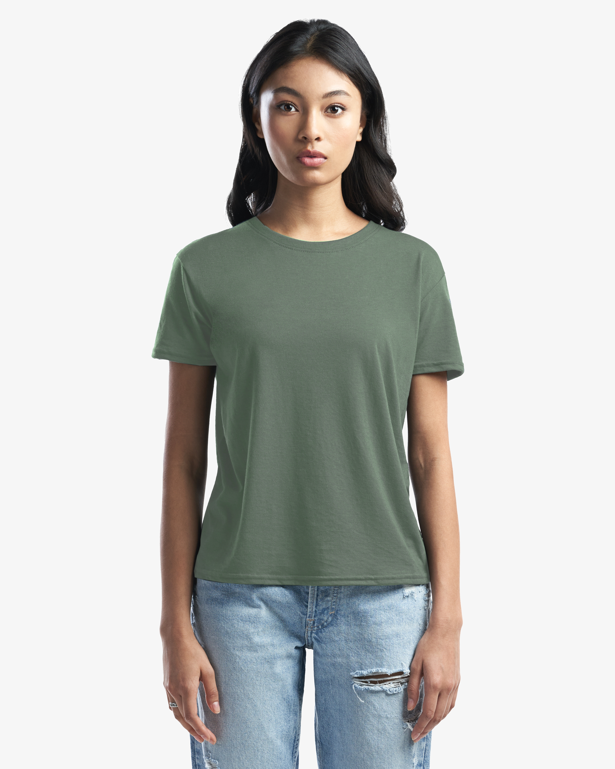 Ladies Bamboo Box Cut T-Shirt