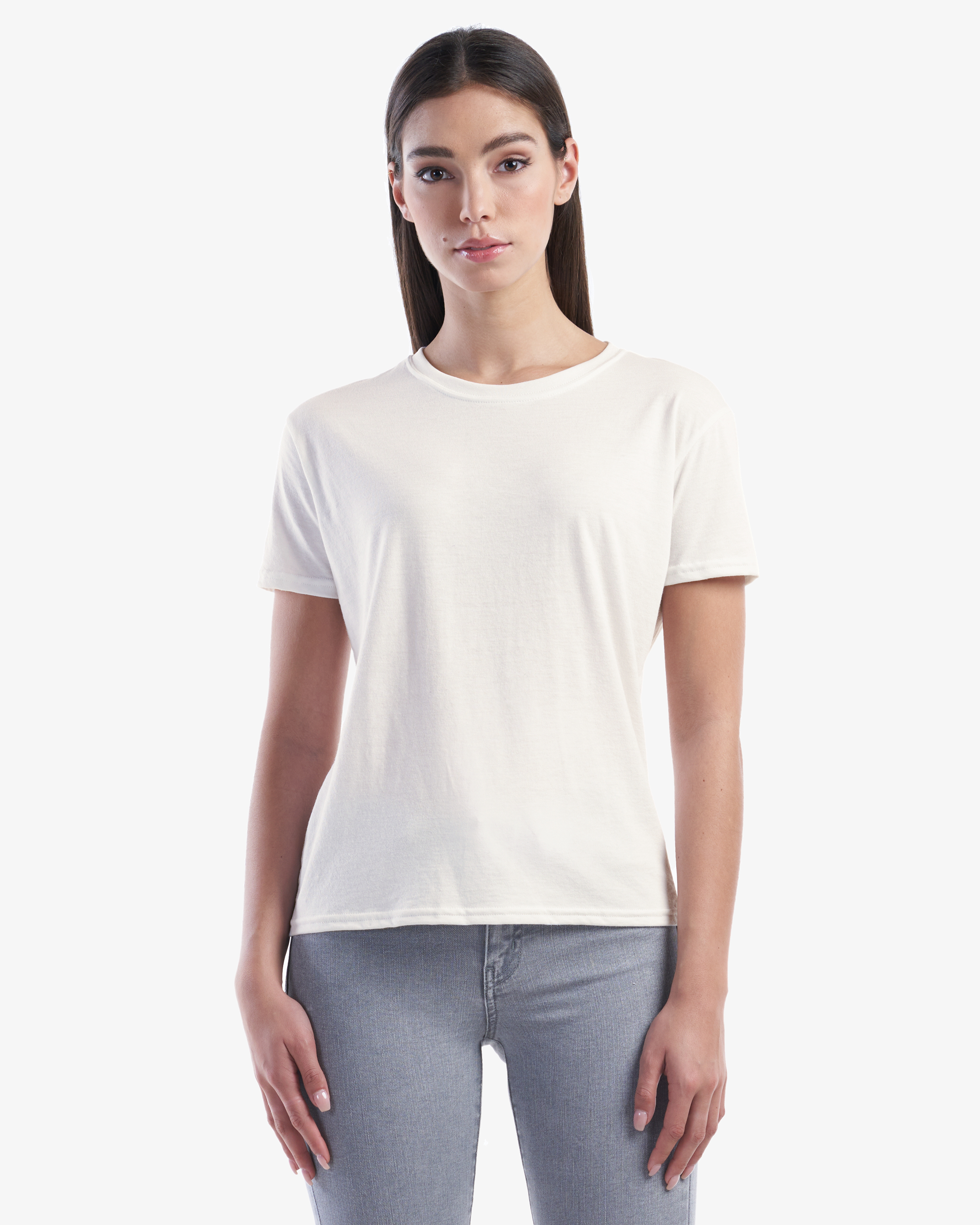 Ladies Bamboo Box Cut T-Shirt
