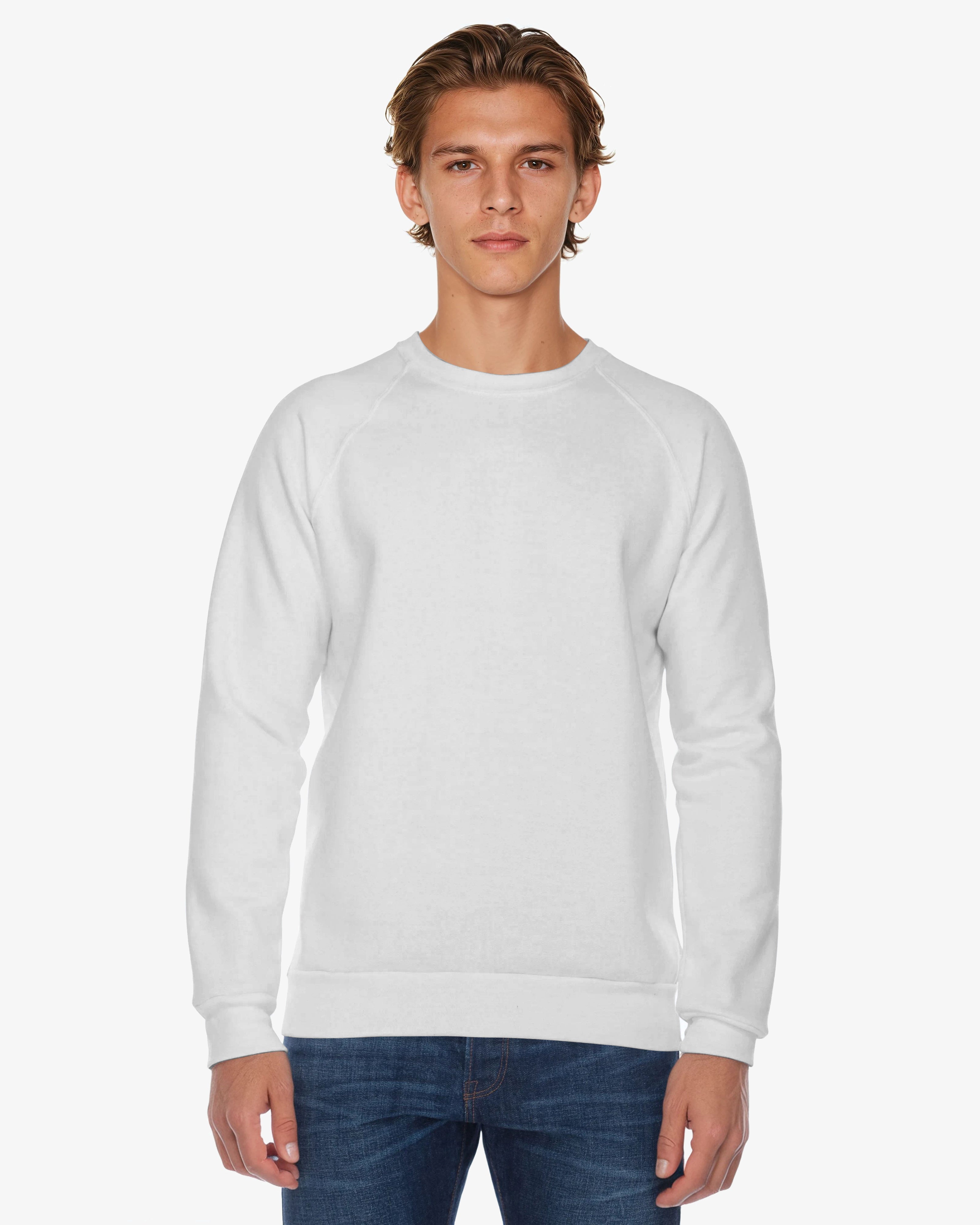 Two-Tone Raglan Sweatshirt