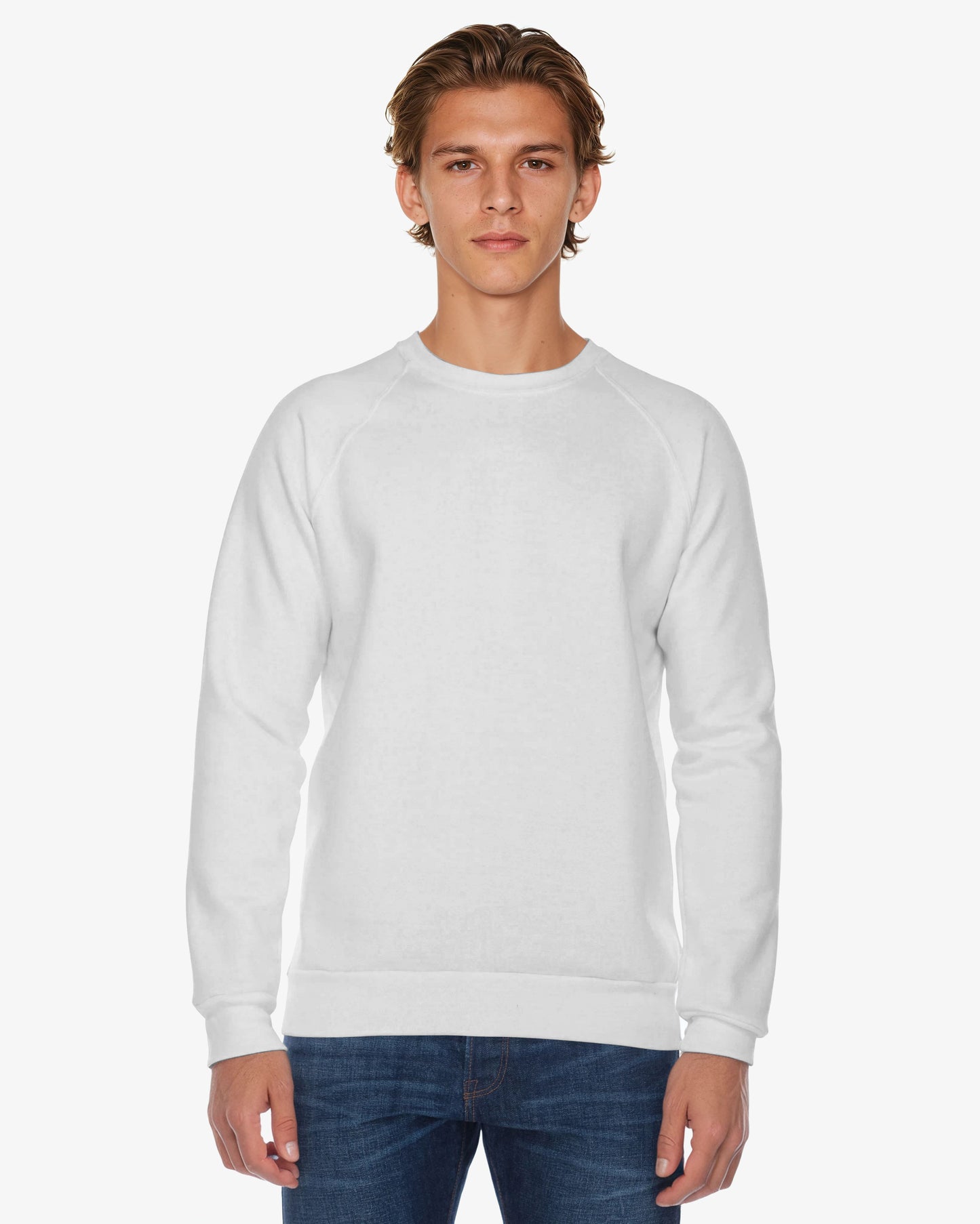Two-Tone Raglan Sweatshirt