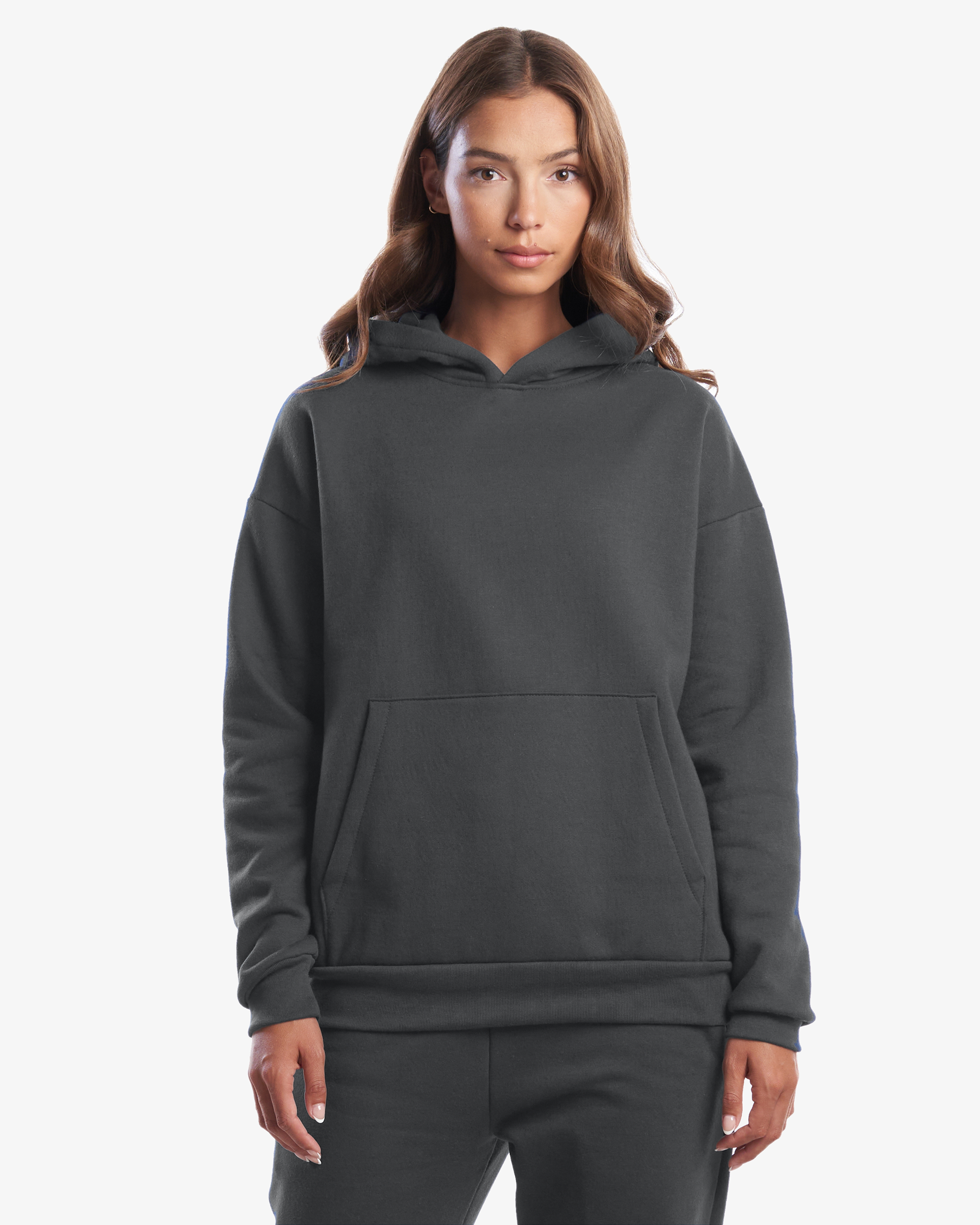 Unisex Dropshoulder Hooded Sweatshirt