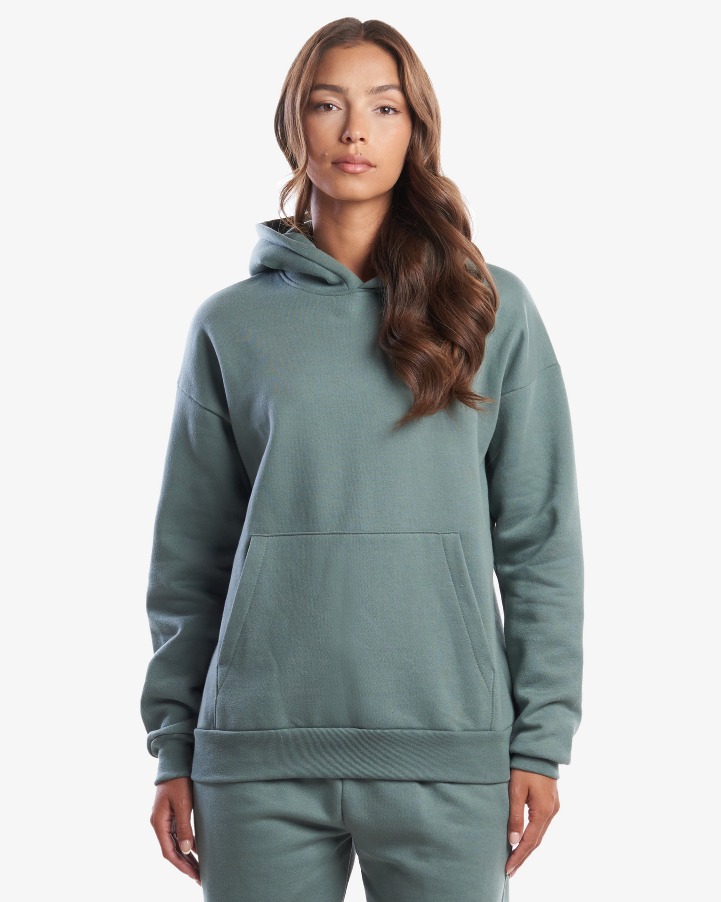 Unisex Dropshoulder Hooded Sweatshirt