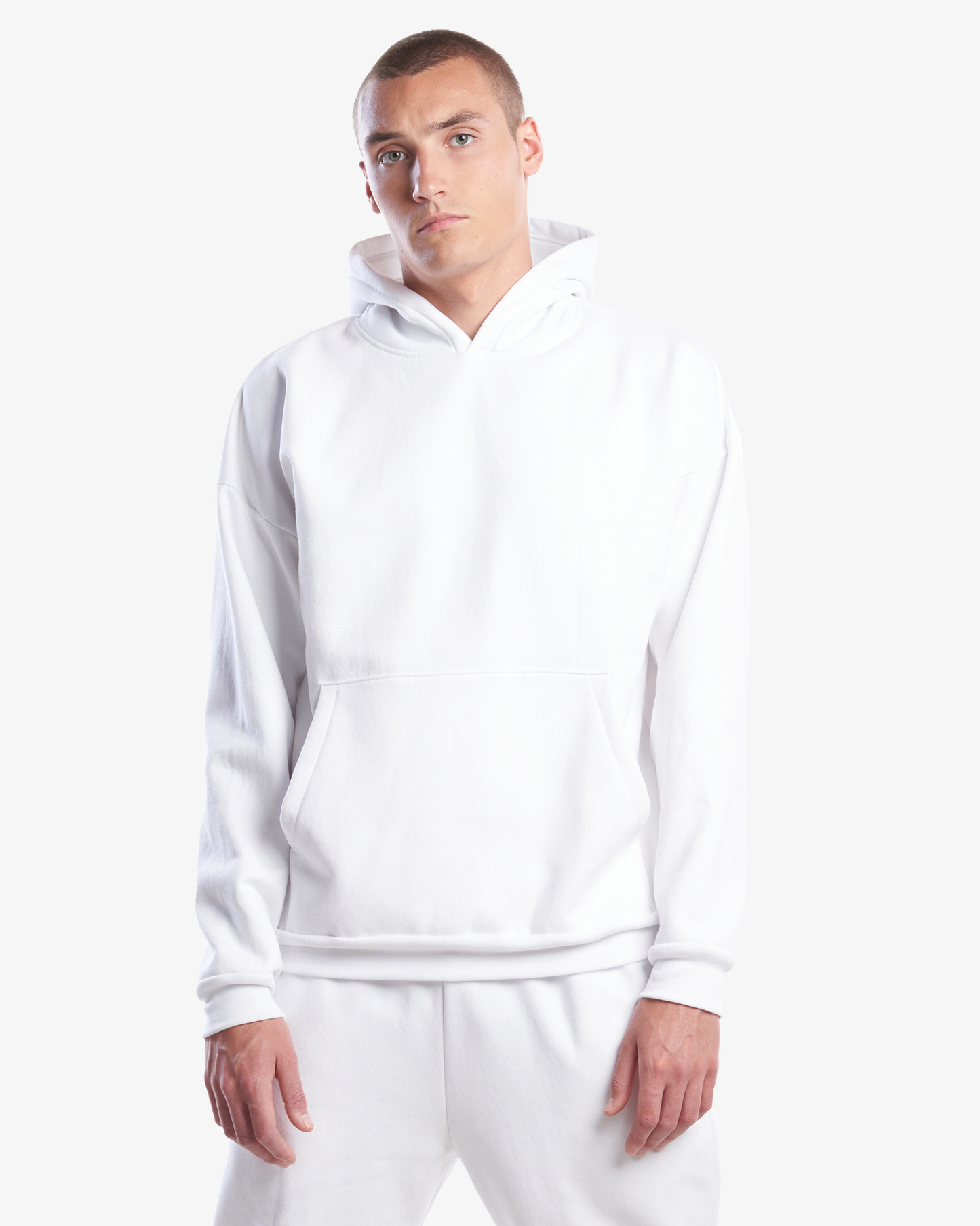 Unisex Dropshoulder Hooded Sweatshirt