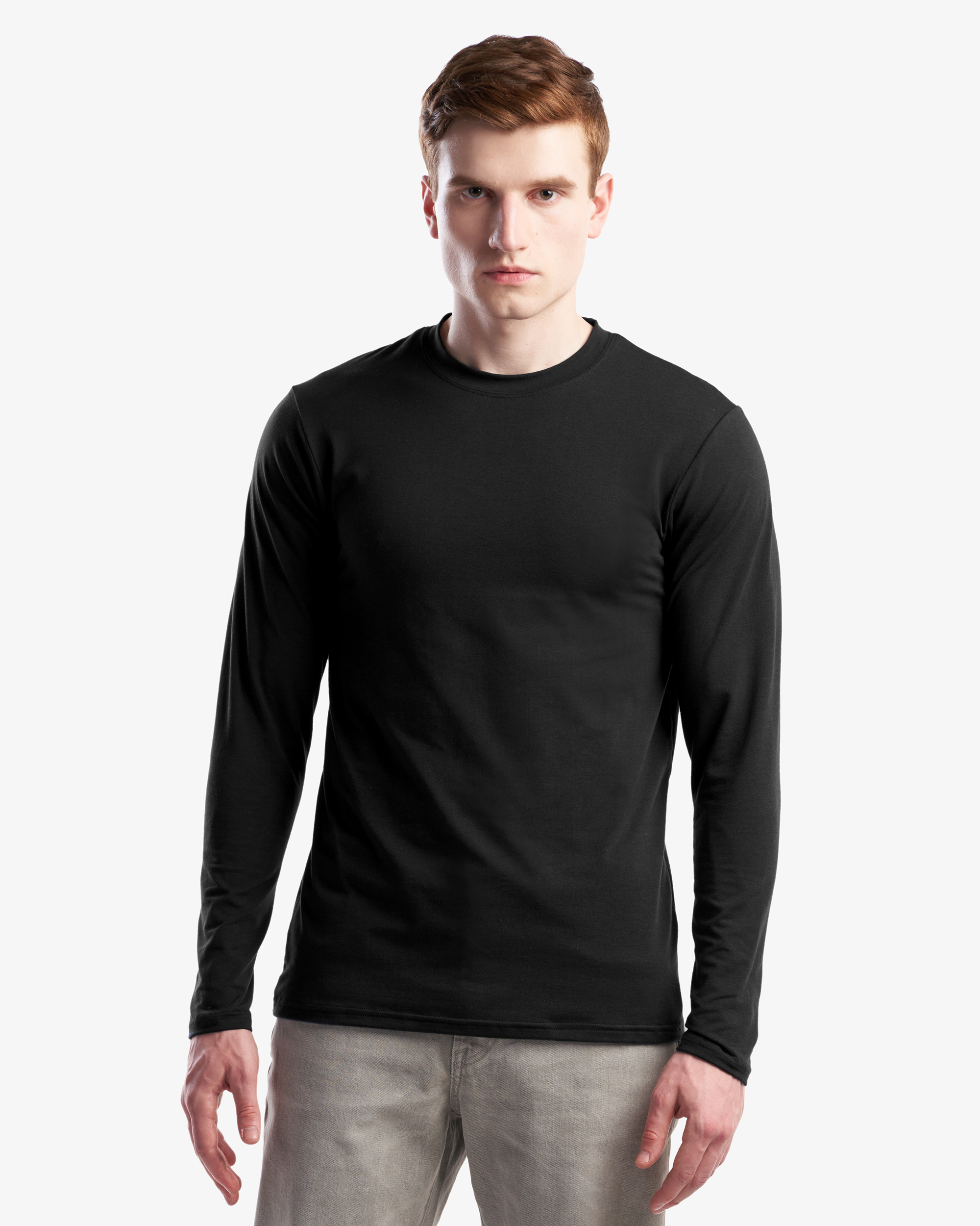 Long Sleeve Bamboo Stretch T-Shirt
