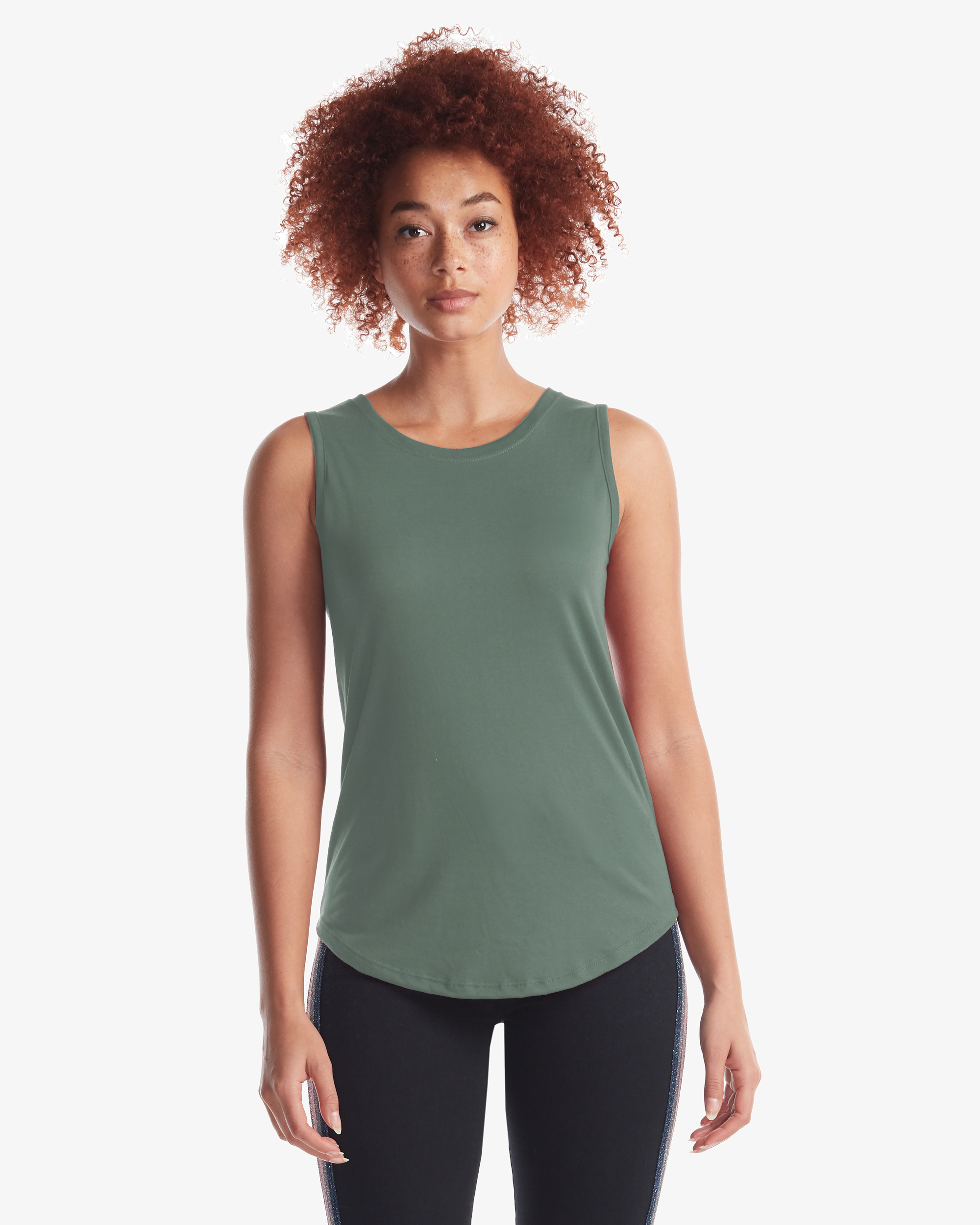 Ladies Relaxed Fit Bamboo Tank Top