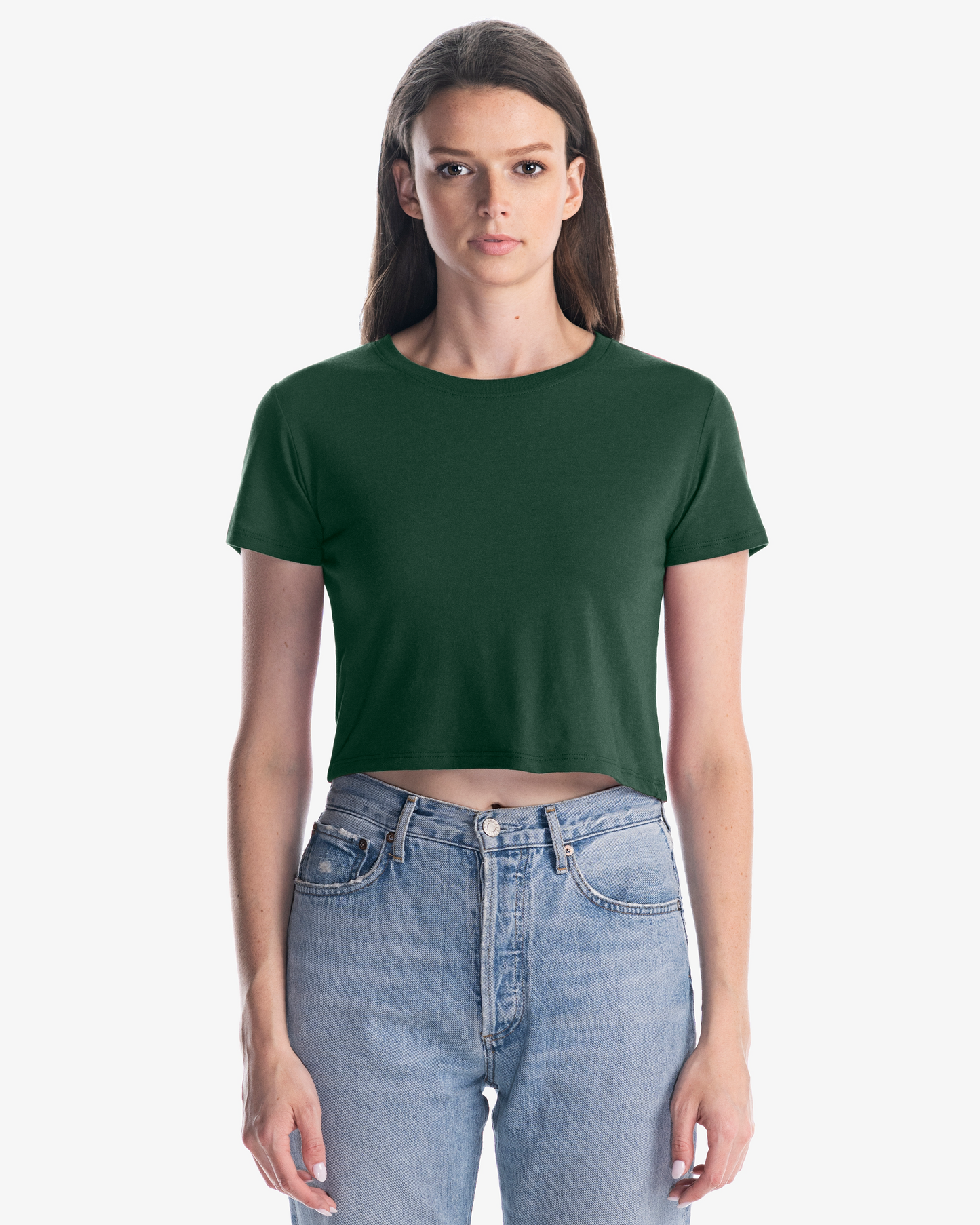 Ladies Bamboo Crop T-Shirt
