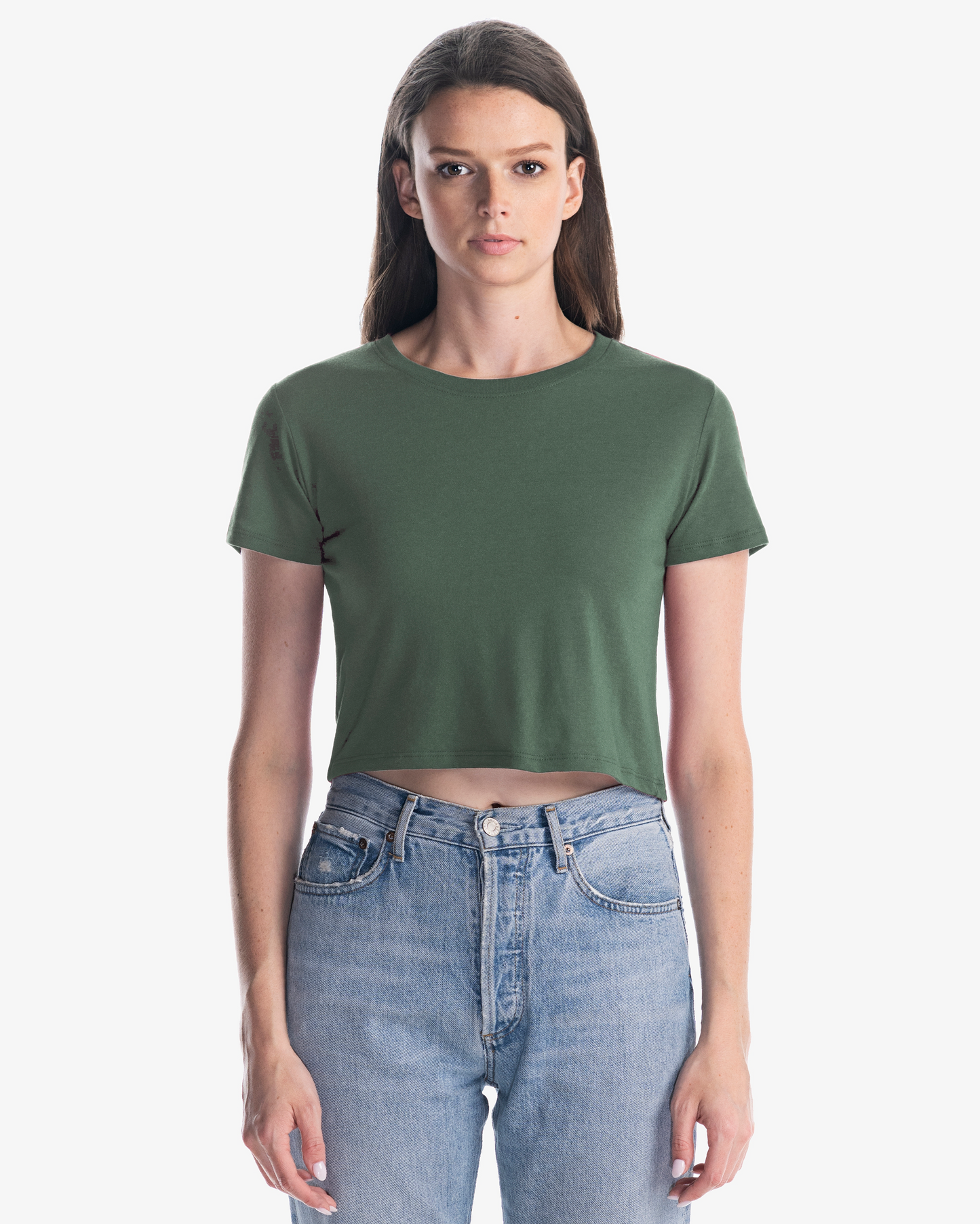 Ladies Bamboo Crop T-Shirt