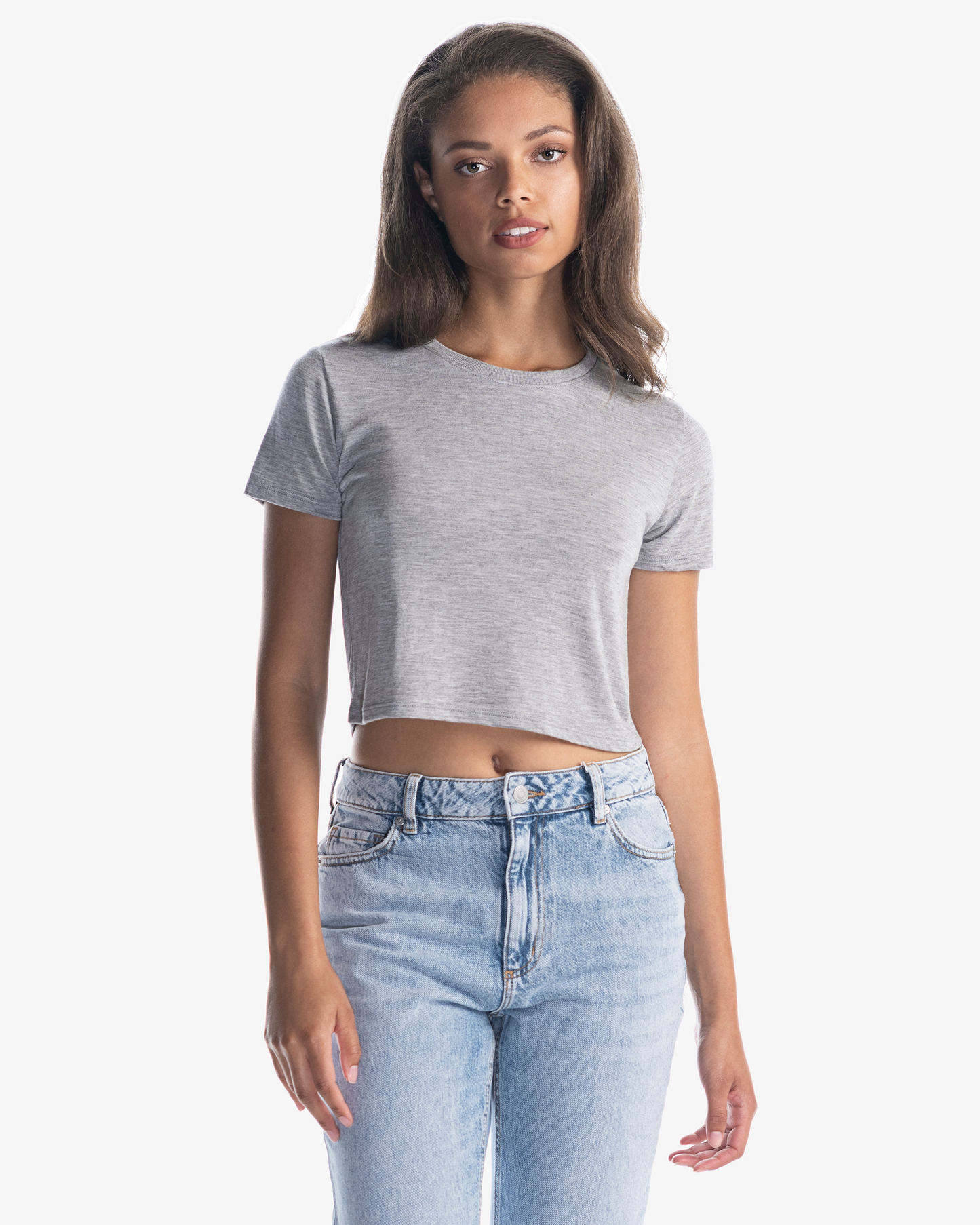 Ladies Bamboo Crop T-Shirt