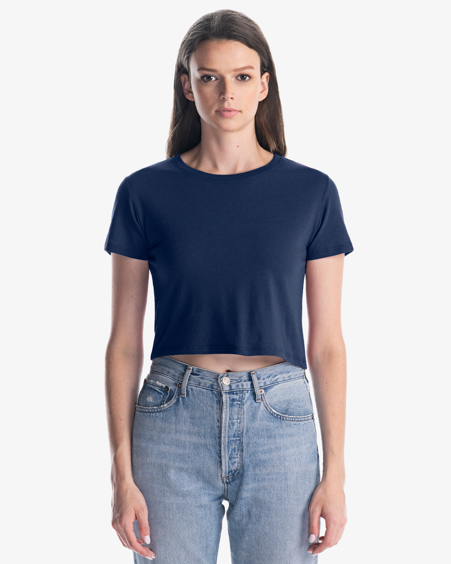 Ladies Bamboo Crop T-Shirt