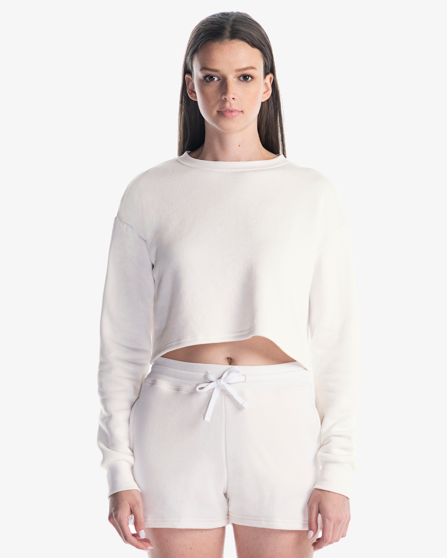 Bamboo Crop Sweatshirt