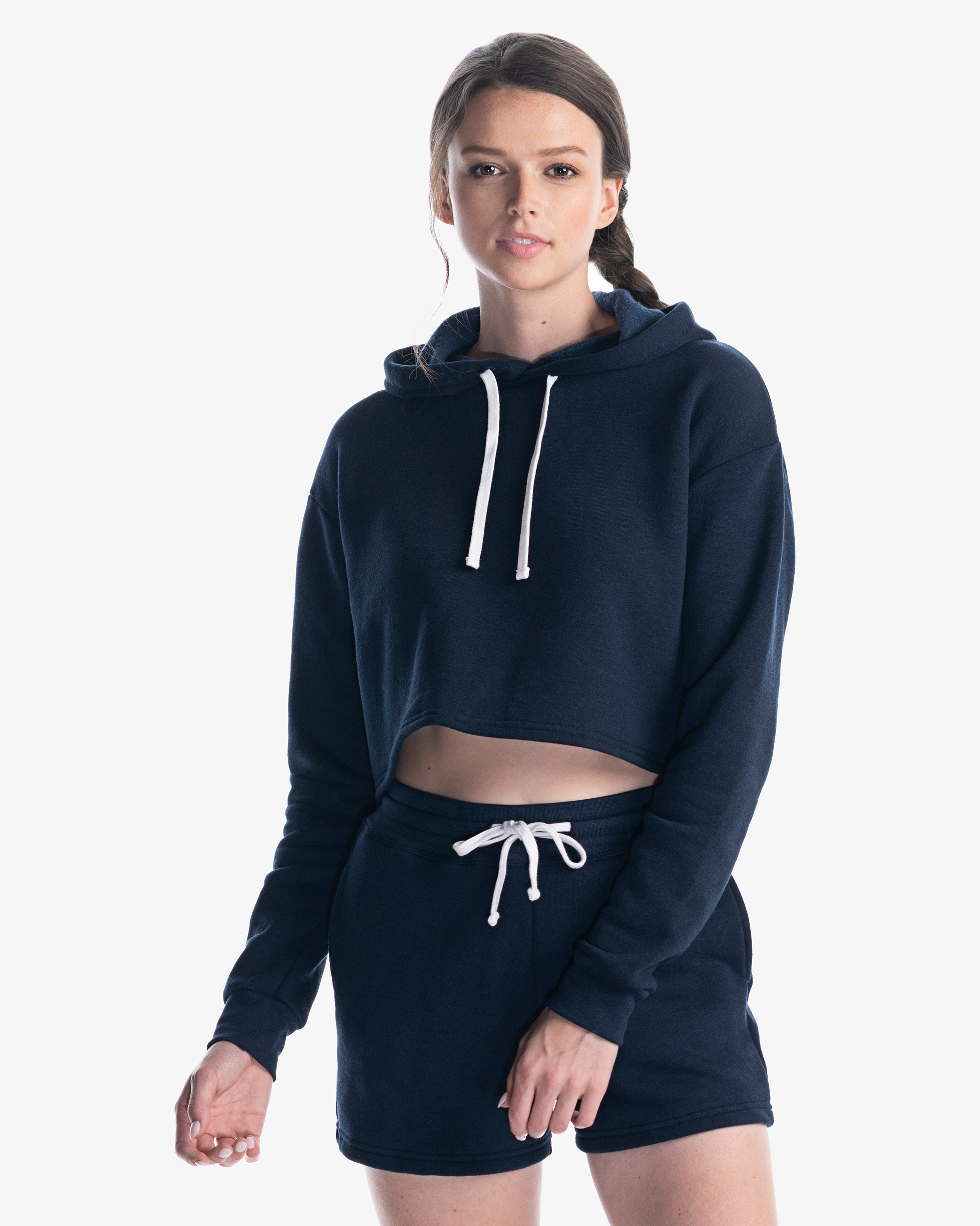 Bamboo Crop Hoodie