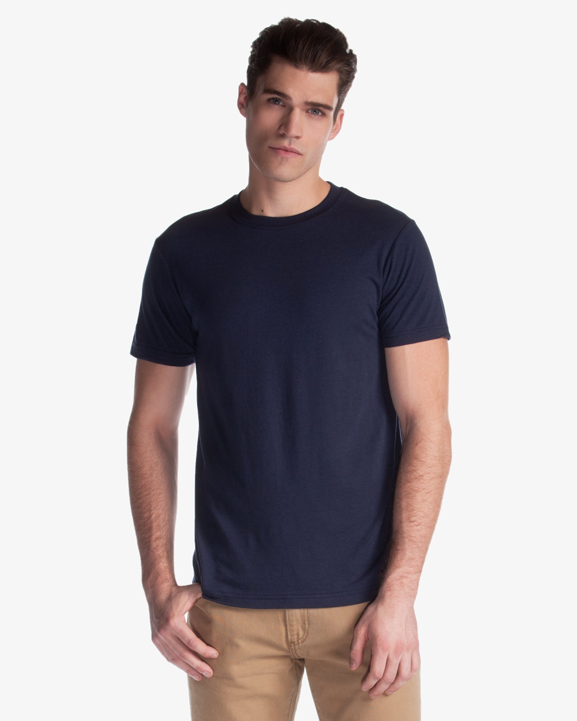 Slim Fit Bamboo Crew Neck T-Shirt