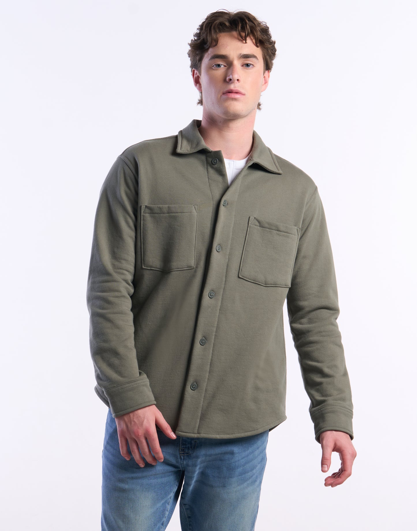 Organic Fleece Overshirt