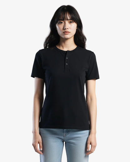 Organic Short Sleeve Henley