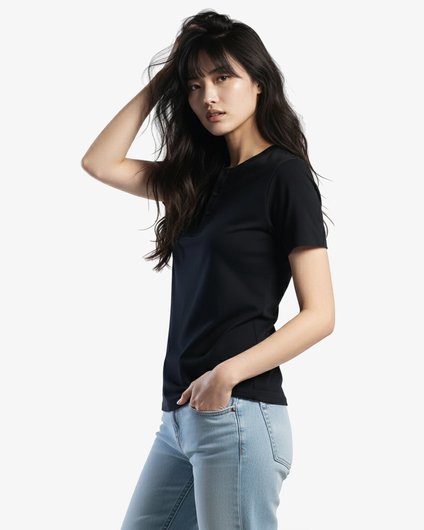 Organic Short Sleeve Henley