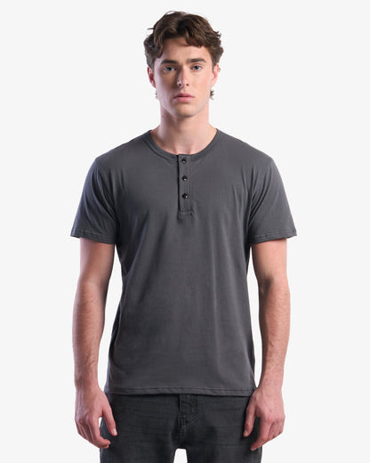 Organic Short Sleeve Henley