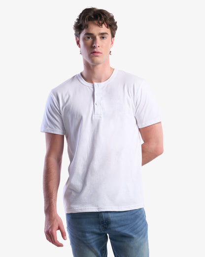 Organic Short Sleeve Henley