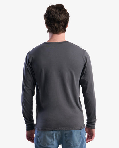 Organic Long Sleeve Henley