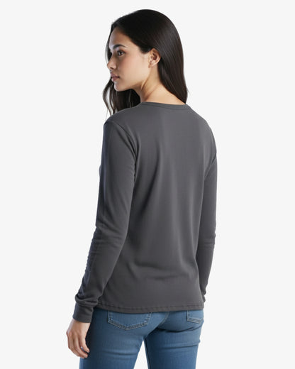 Organic Long Sleeve Henley