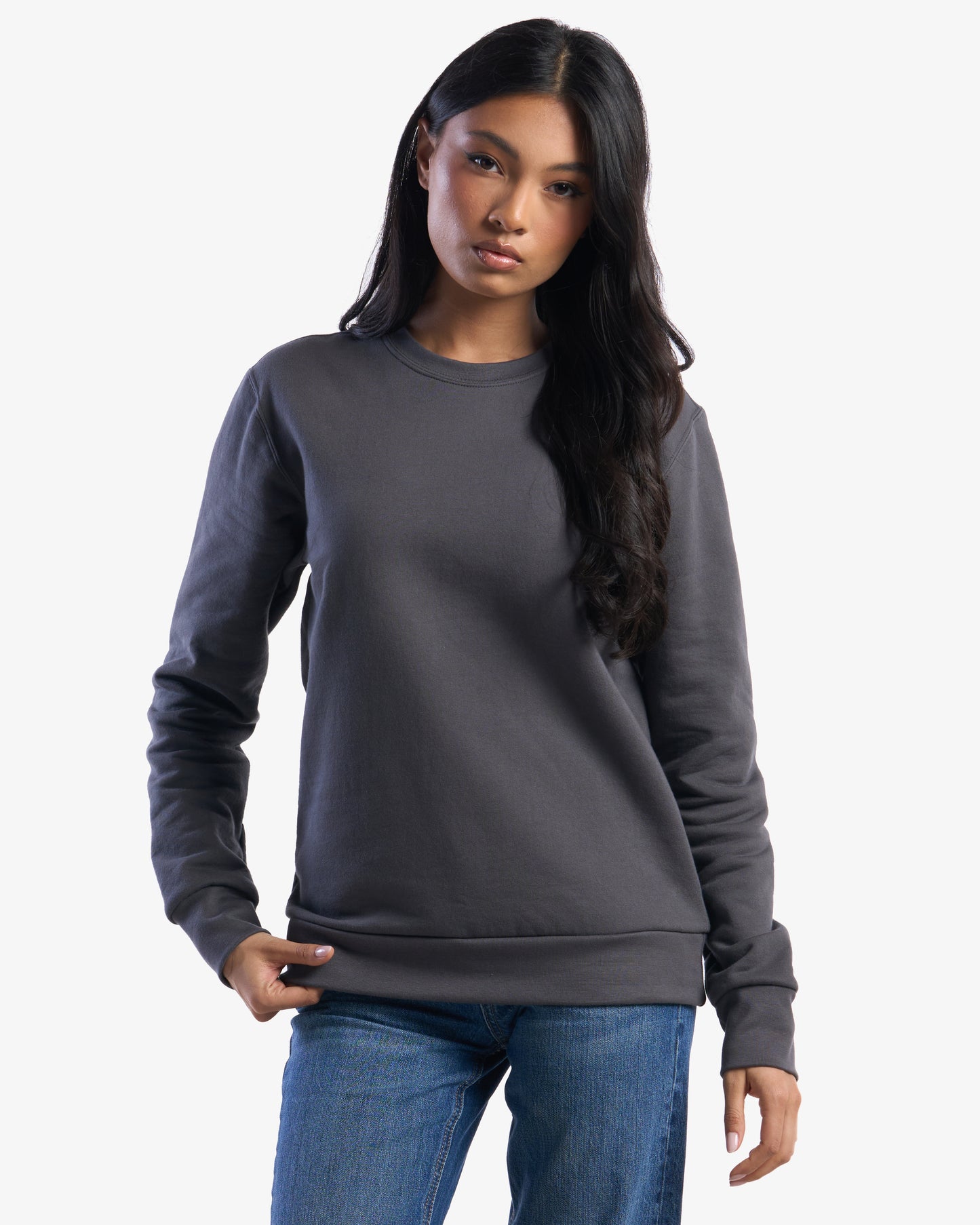 Organic Cotton Crewneck Sweatshirt