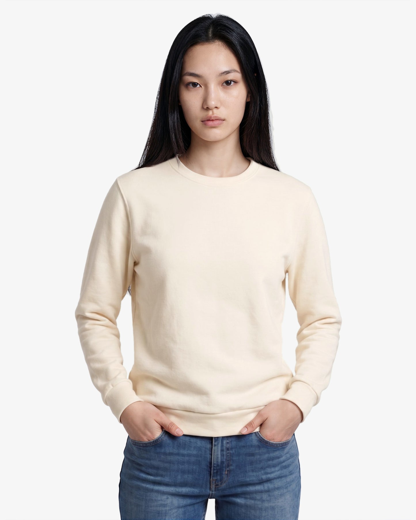 Organic Cotton Crewneck Sweatshirt