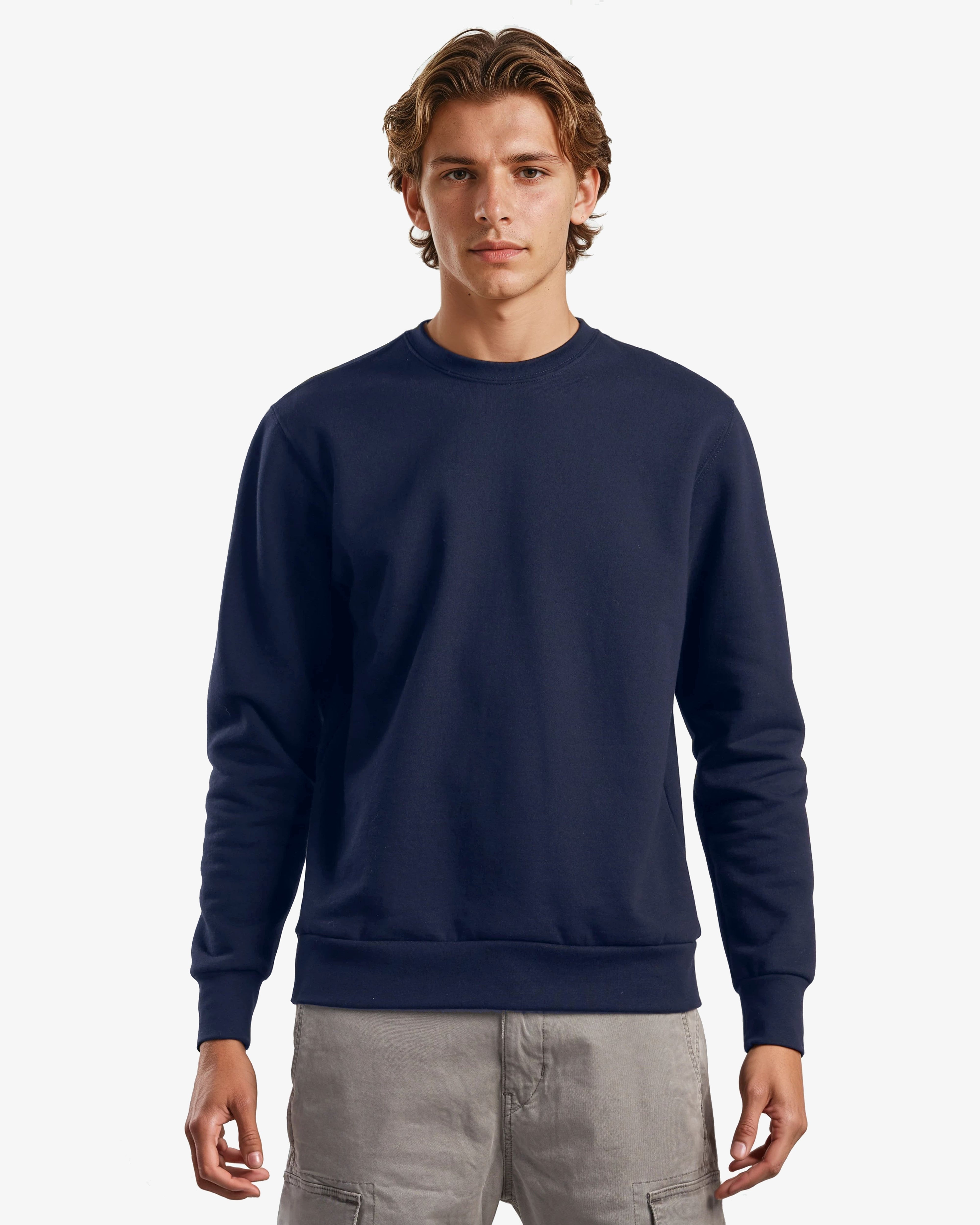 Organic Cotton Crewneck Sweatshirt – JERICO