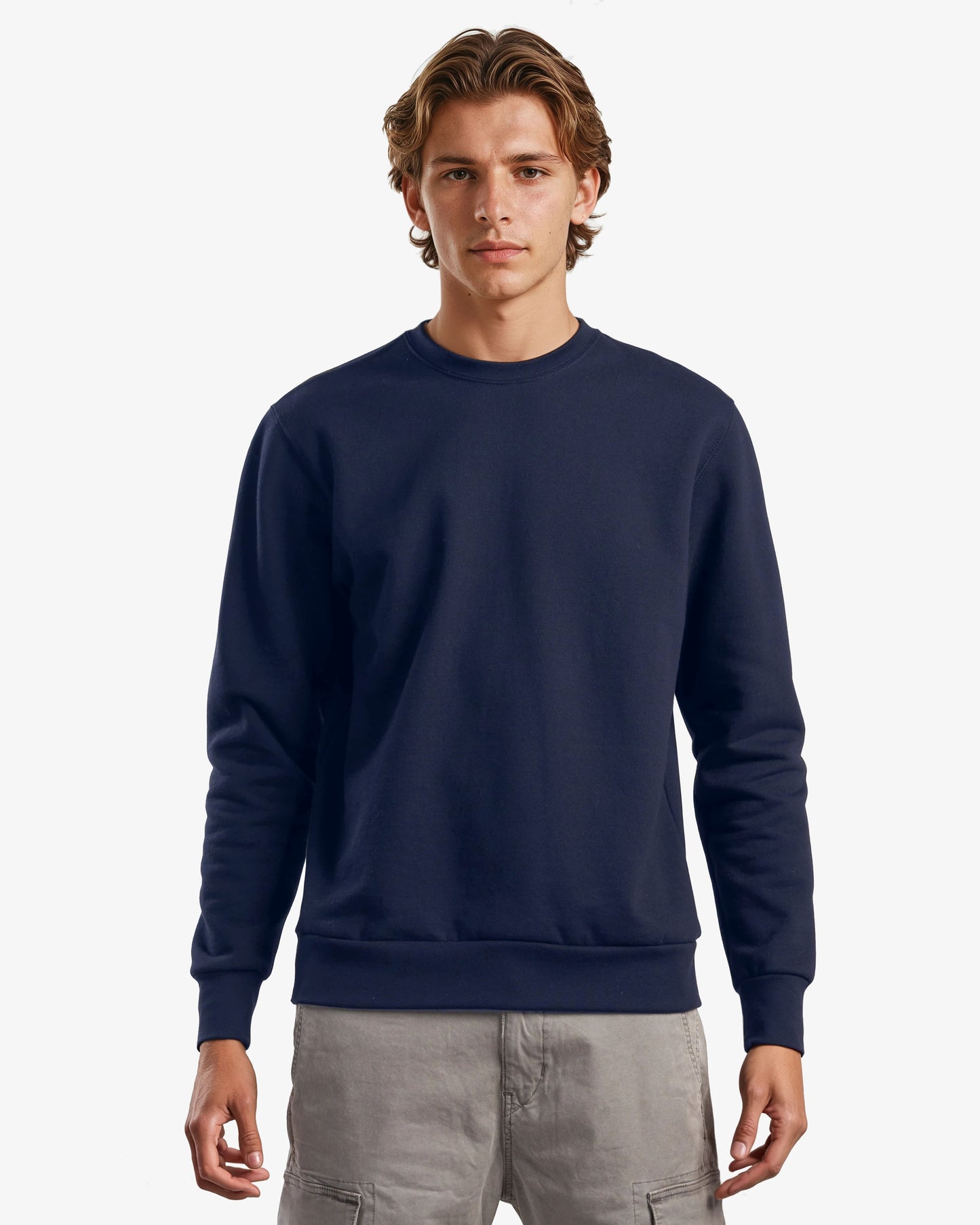Organic Cotton Crewneck Sweatshirt