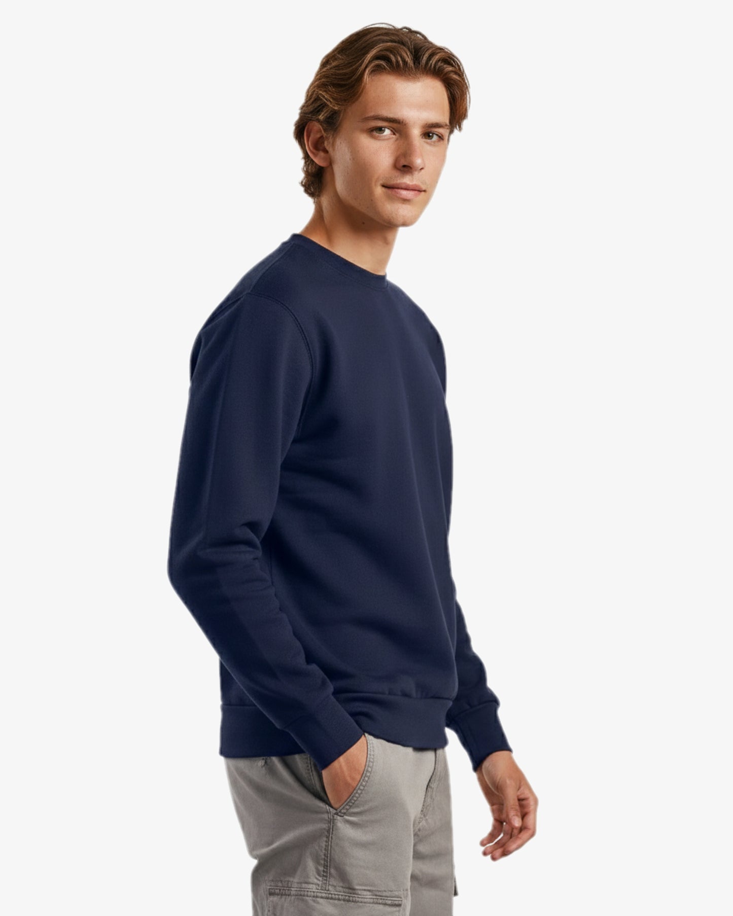 Organic Cotton Crewneck Sweatshirt