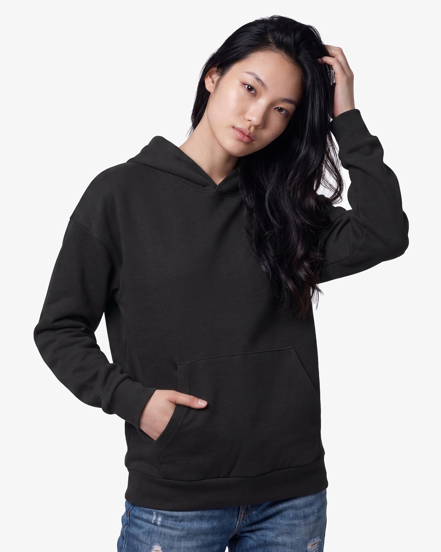 Organic Oversized Hooded Sweatshirt