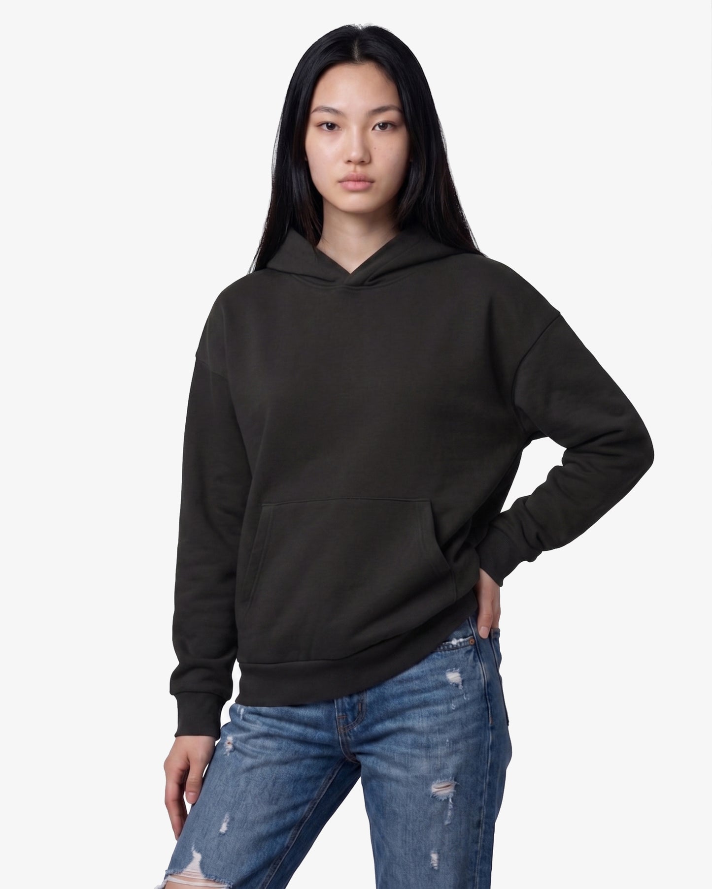 Organic Oversized Hooded Sweatshirt